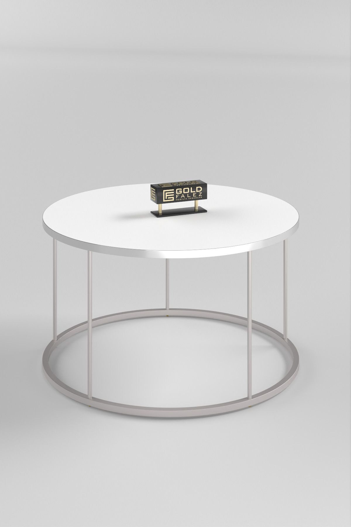 en.casa Couchtisch (1-St), rund, Ø 70 cm, Metallgestell 89322105 günstig online kaufen