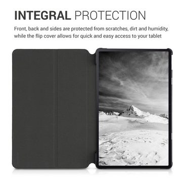 kwmobile Tablet-Hülle Hülle für Lenovo Tab P11, Slim Tablet Cover Case Schutzhülle mit Ständer