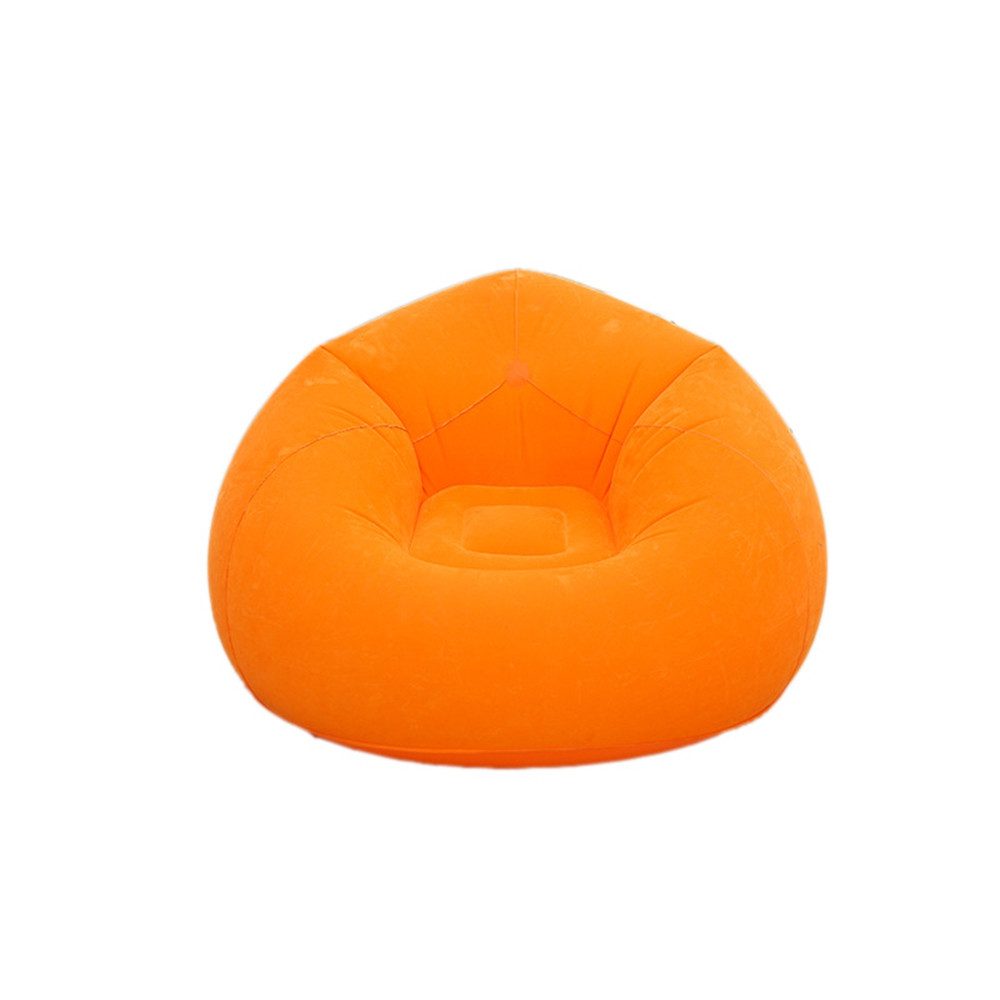 SIKAINI Luftsofa Aufblasbares beflocktes Loungesofa, (Schnell & einfach aufblasbar Robust & wasserdicht), Bequemes & ergonomisches Design Weiche beflockte Oberfläche
