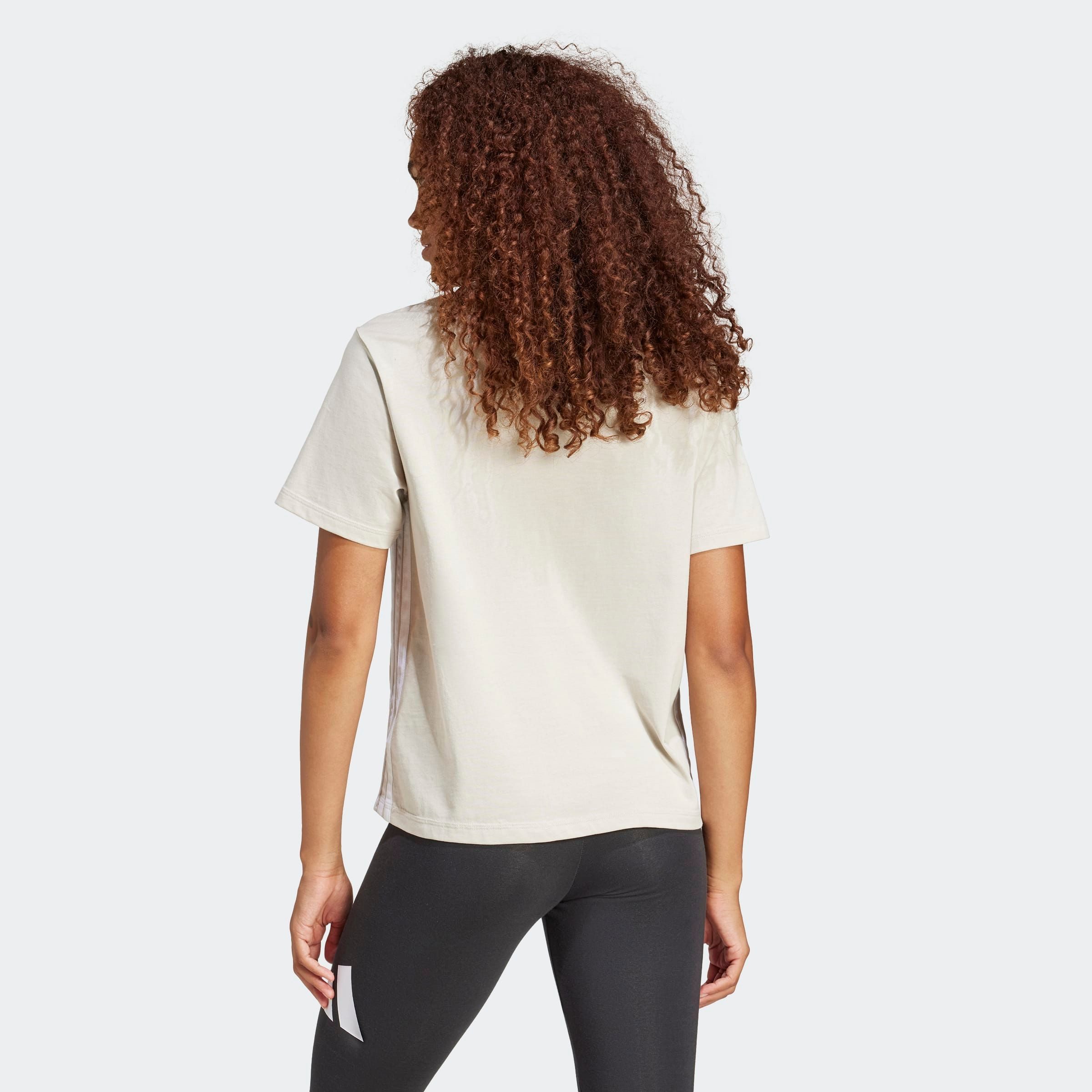 adidas Sportswear T-Shirt ESSENTIALS 3-STREIFEN COTTON