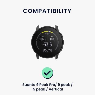 kwmobile Uhrenarmband 2x Sportarmband für Suunto 9 Peak Pro/ 9 peak / 5 peak / Vertical, Armband TPU Silikon Set Fitnesstracker