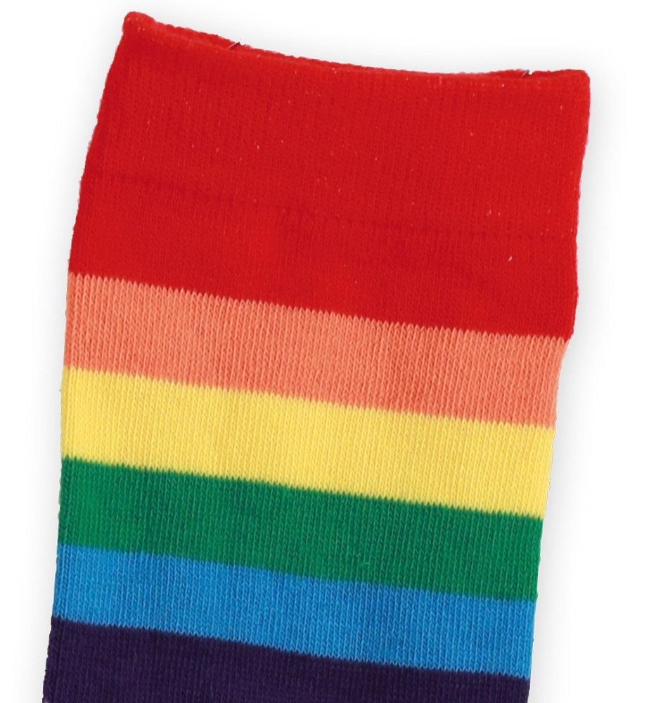 Fries Overknees Overknees Strümpfe bunt 150 DEN Karneval Fasching Party Cosplay 150 DEN