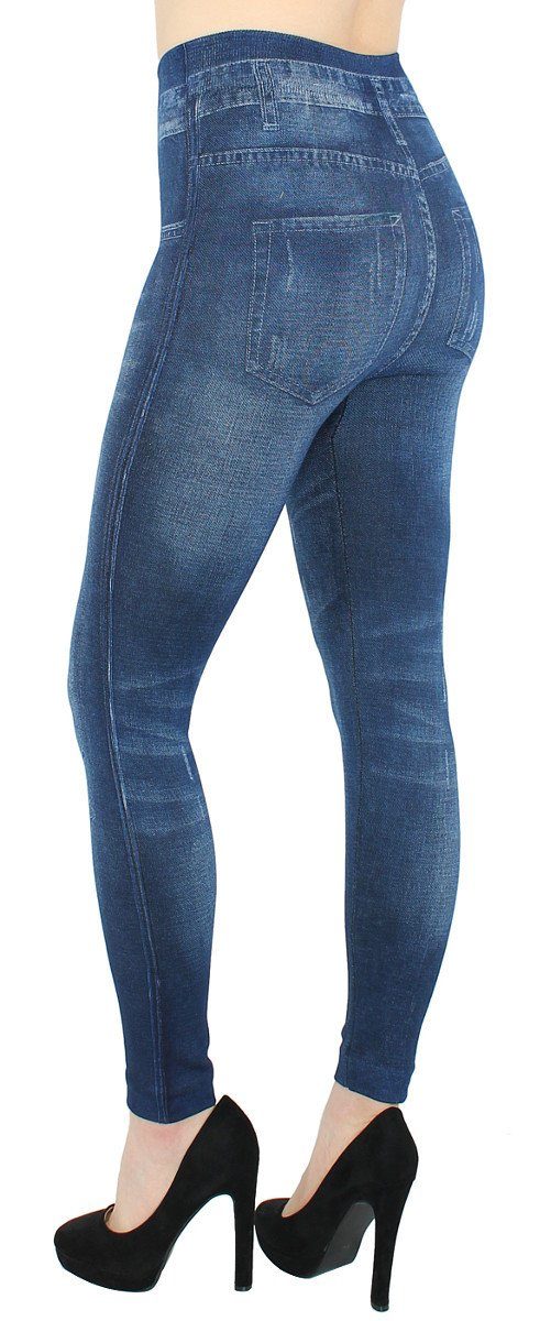 dy_mode Thermoleggings Thermo Leggings Damen Jeggings Gefüttert Thermoleggi günstig online kaufen