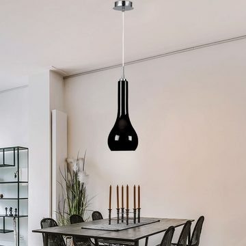 Nordlux Pendelleuchte, Leuchtmittel nicht inklusive, Design Hänge Lampe Wohn Ess Zimmer Beleuchtung Glas Decken Pendel