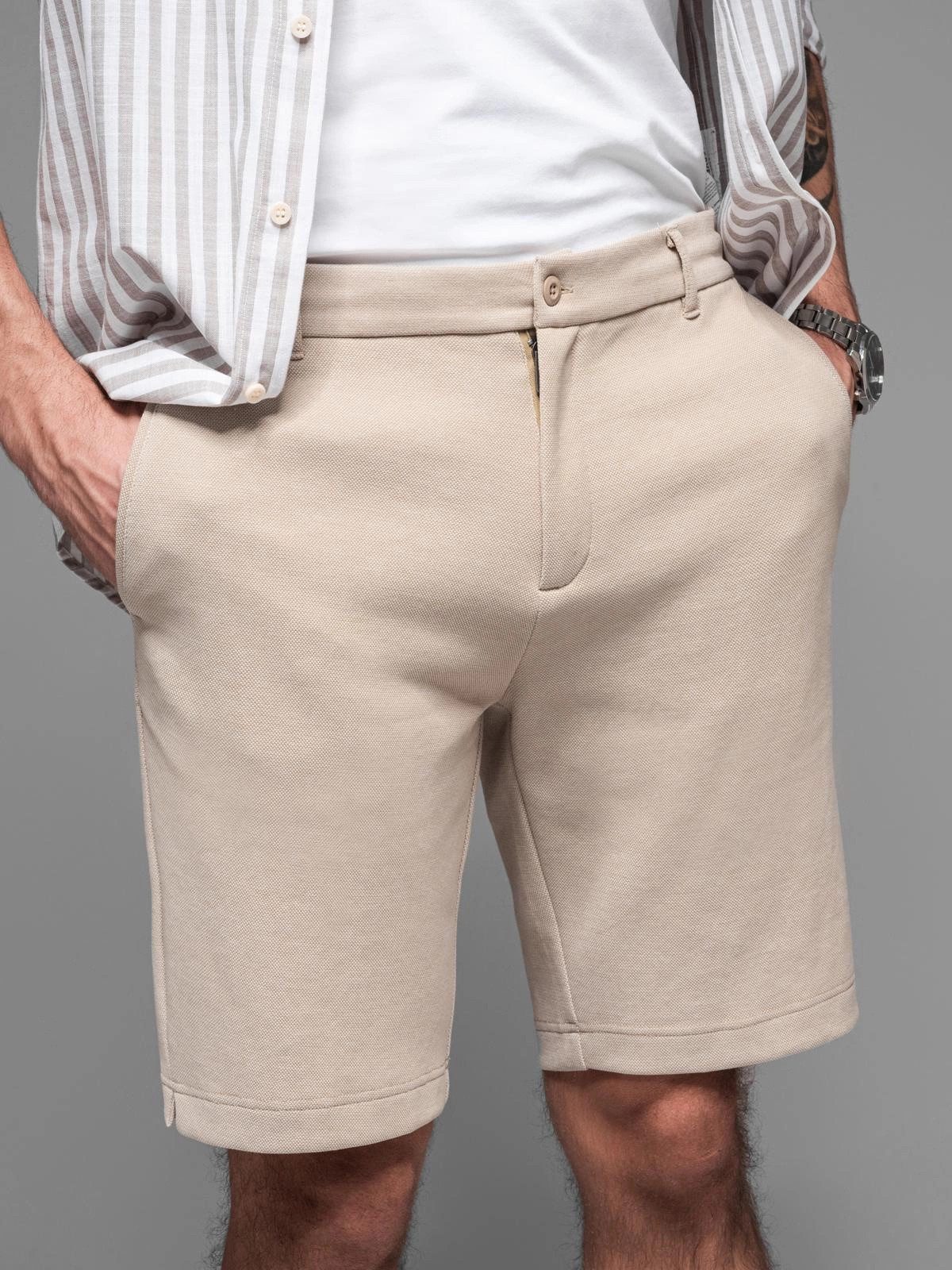 OMBRE Chinoshorts Herren-Shorts SLIM FIT aus günstig online kaufen