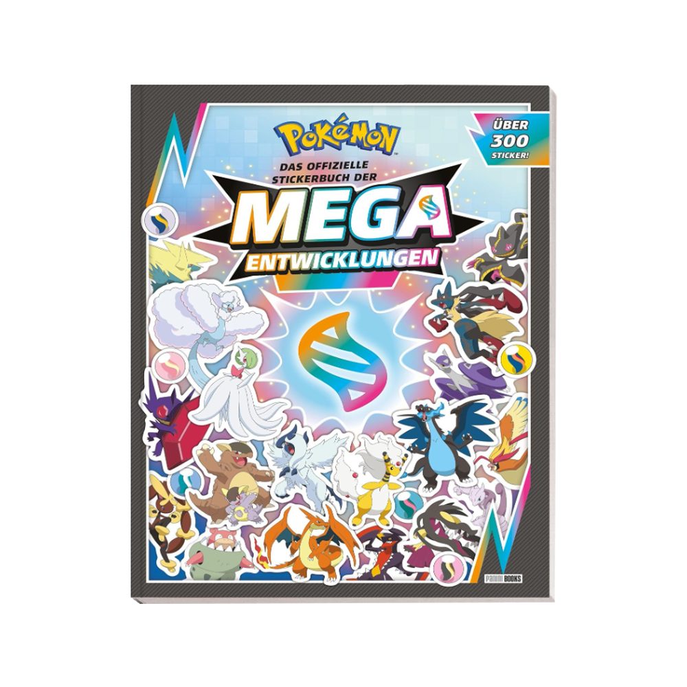 PANINI VERLAG Stickerbuch Pokémon Das offizielle Stickerbuch der Mega-Entwicklungen