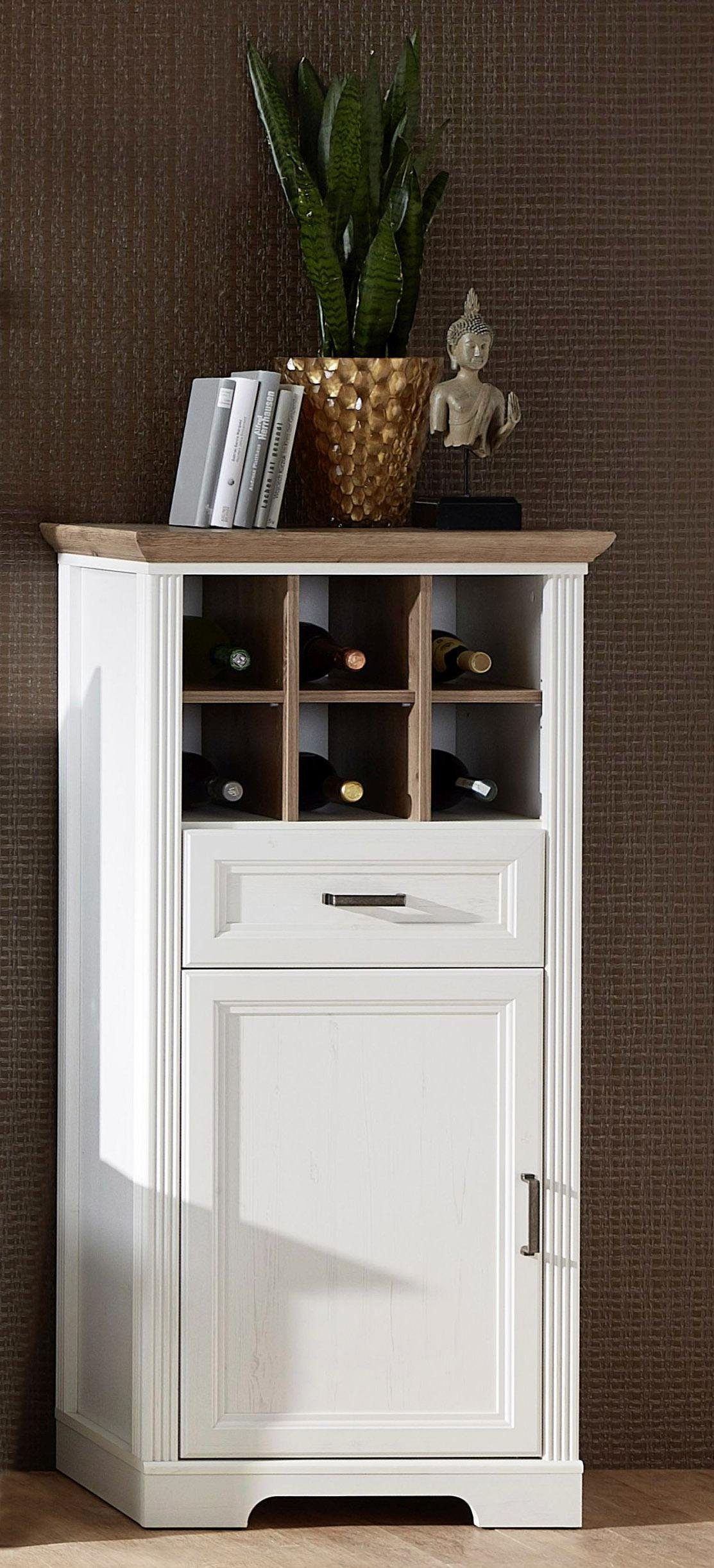 Innostyle Stauraumschrank Jasmin mit Weinregal