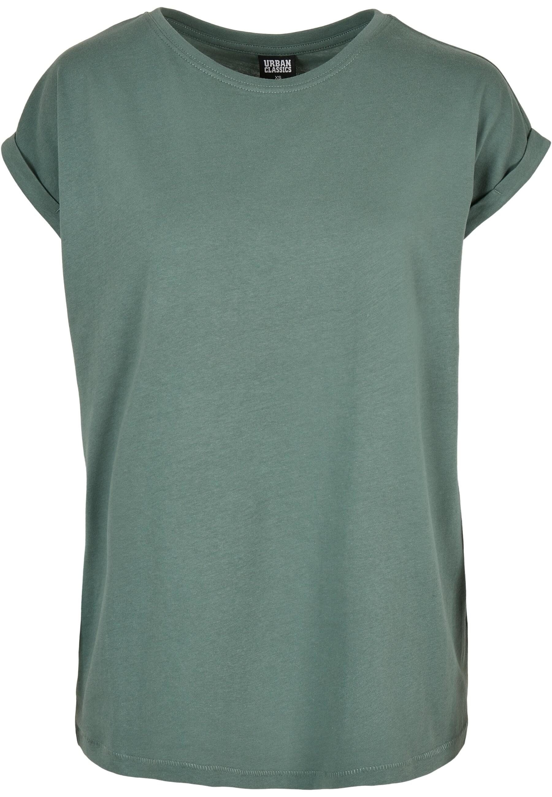 URBAN CLASSICS Kurzarmshirt Urban Classics Damen Ladies Extended Shoulder Tee (1-tlg)