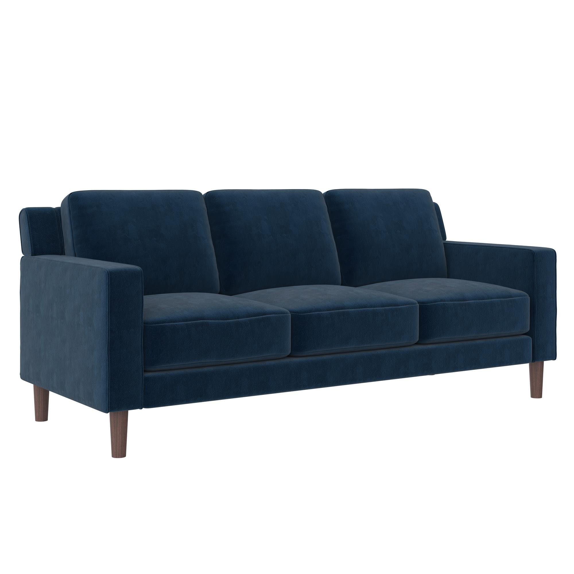 loft24 Sofa Brynn, cm 3-Sitzer, Armlehne, ca. Couch 195,5 Länge mit