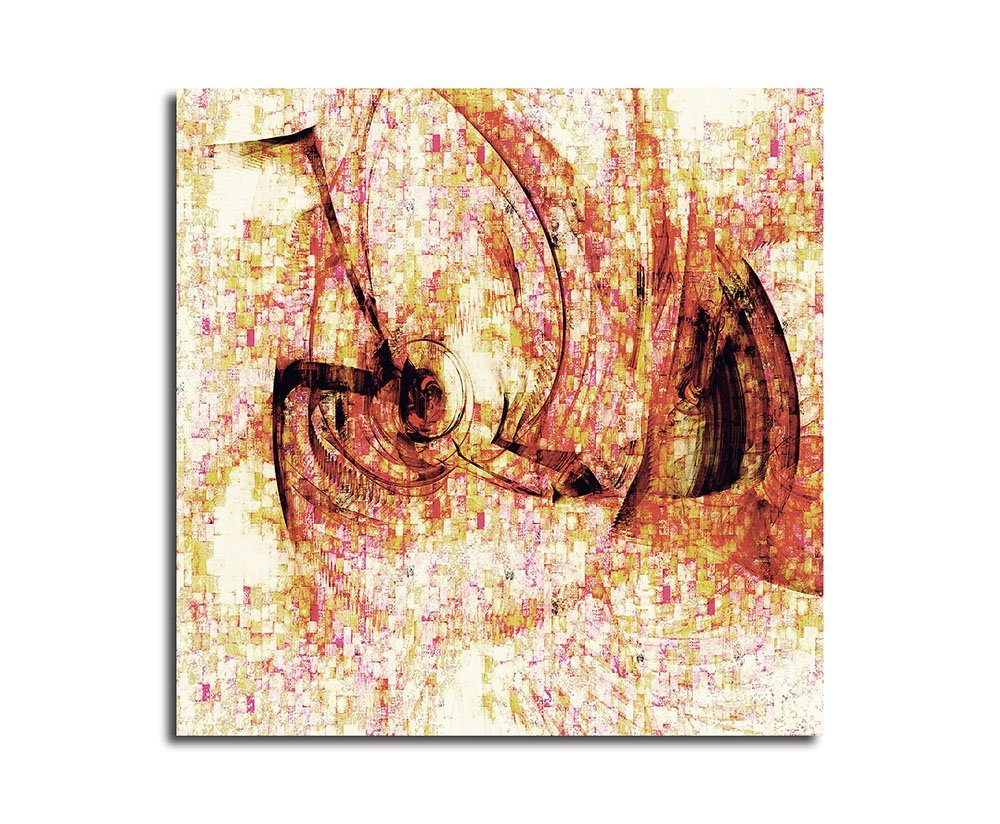 Sinus Art Leinwandbild Abstrakt333_60x60cm
