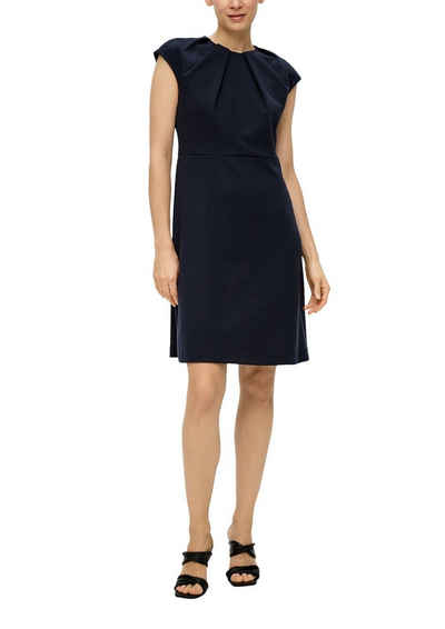 s.Oliver BLACK LABEL Midikleid mit Stretch