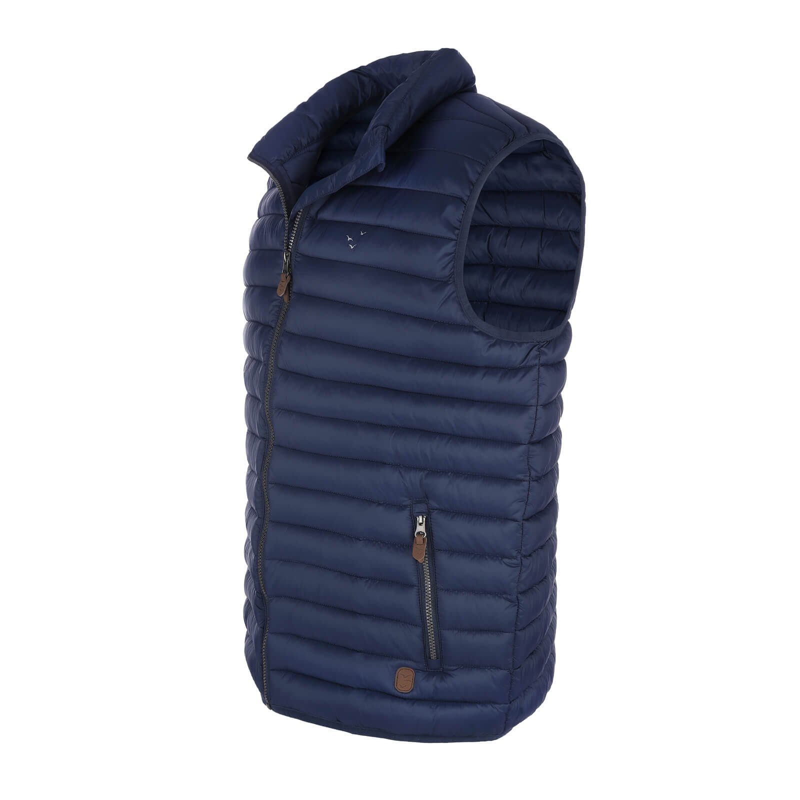 modAS Steppweste Herren Weste gesteppt mit Stehkragen inkl. Aufbewahrungsbe günstig online kaufen