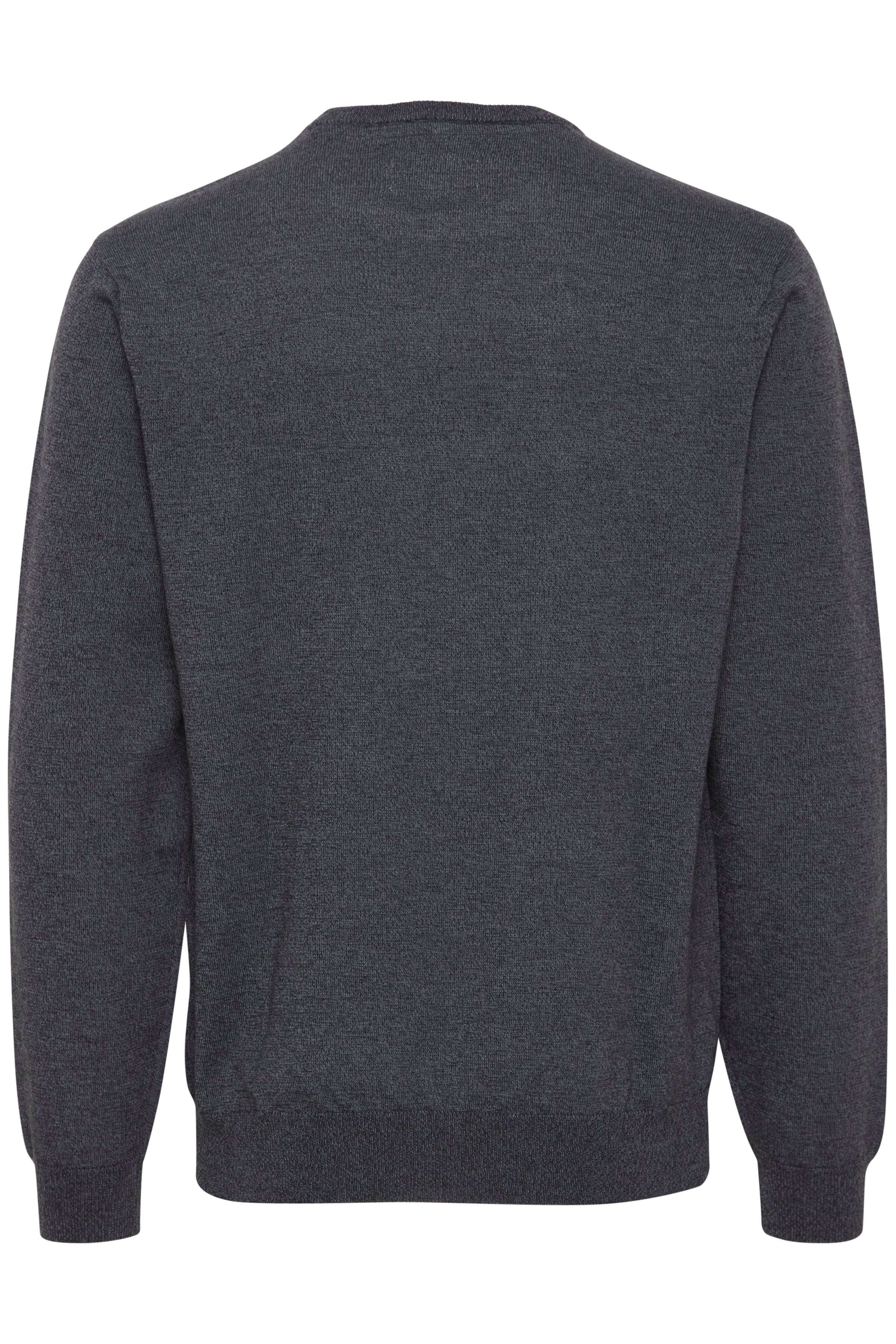 Blend Rundhalspullover Pullover Kunstfaser