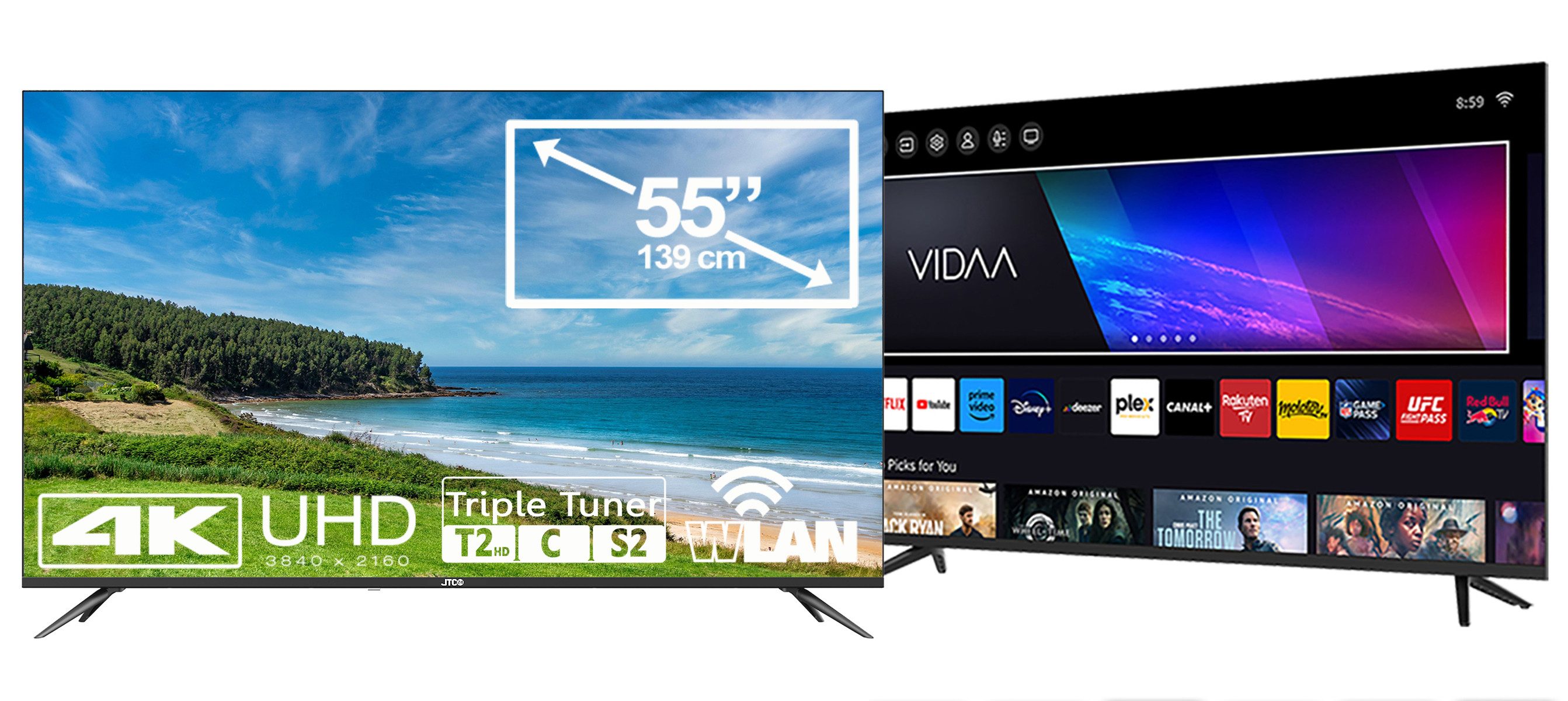 S55U45500FLVM LED-Fernseher