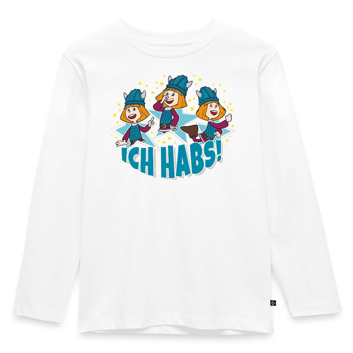 T-Shirt Wickie Und Die Starken Männer Ich Habs Kinder Premium Langarmshirt