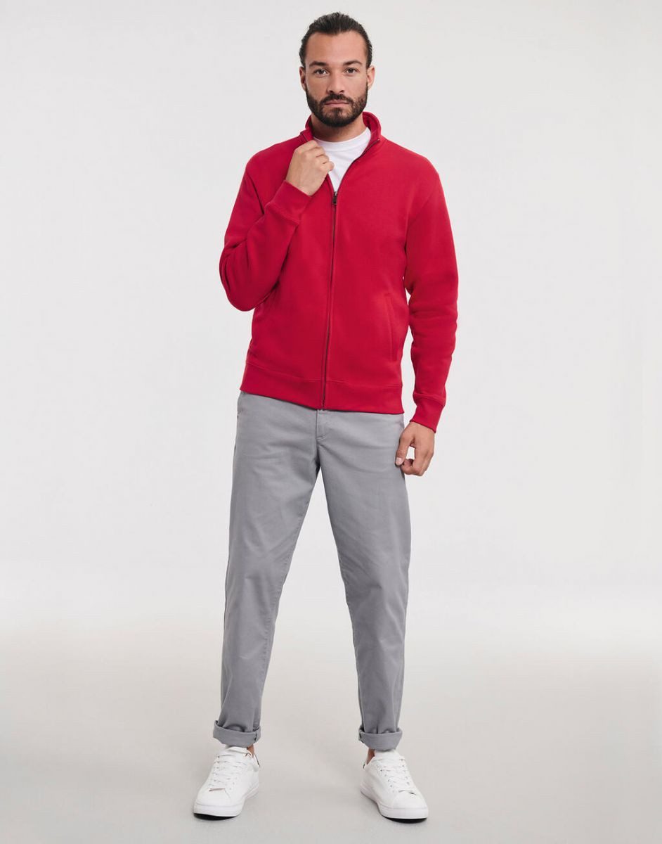 Russell Sweatjacke Herren Authentic Sweat Jacket / 3-lagiger Sweatshirt-Stoff