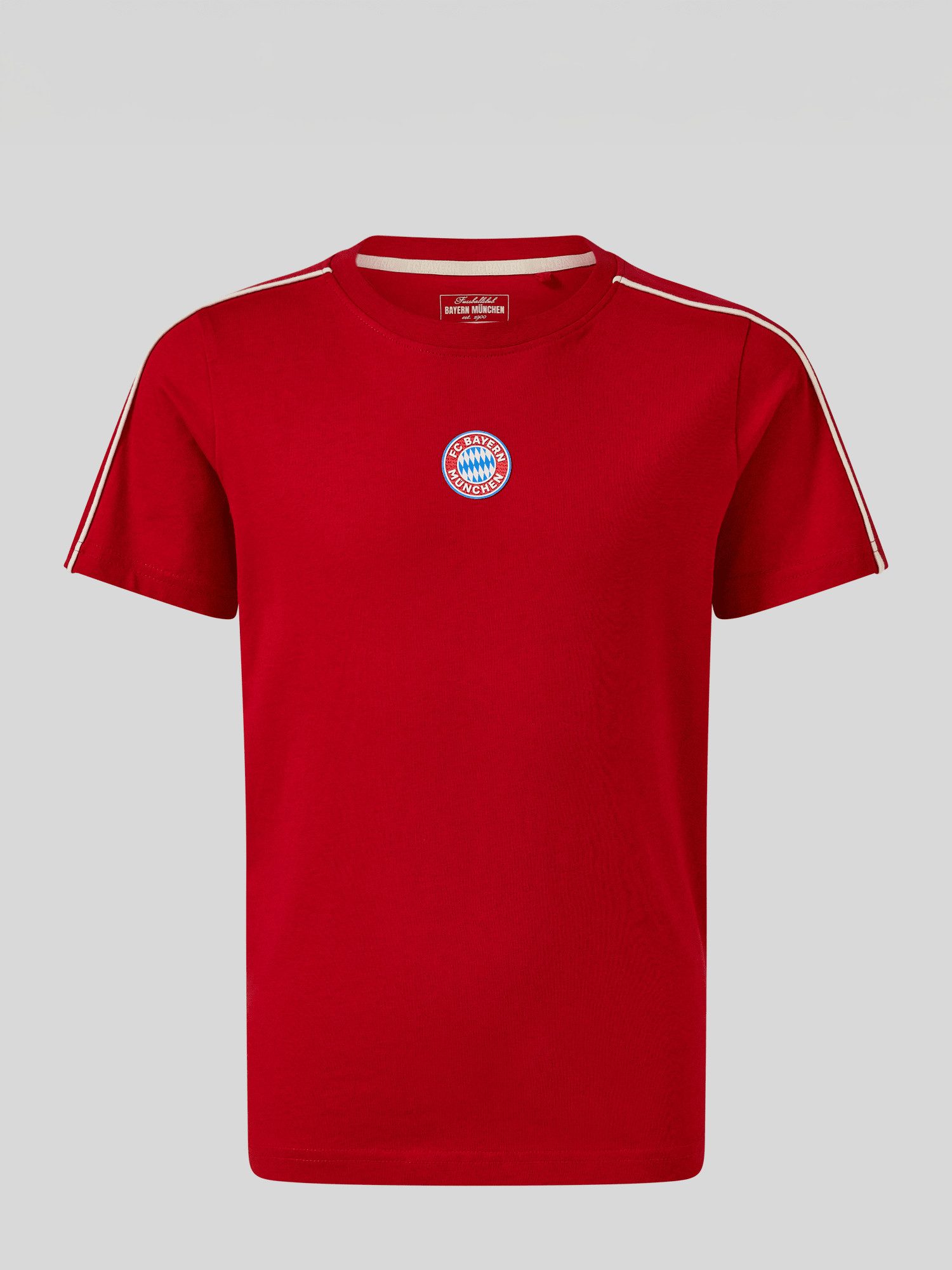 FC Bayern München T-Shirt FC Bayern München, T-Shirt Essentials, Kinder, Rot – Bild 5 von 5