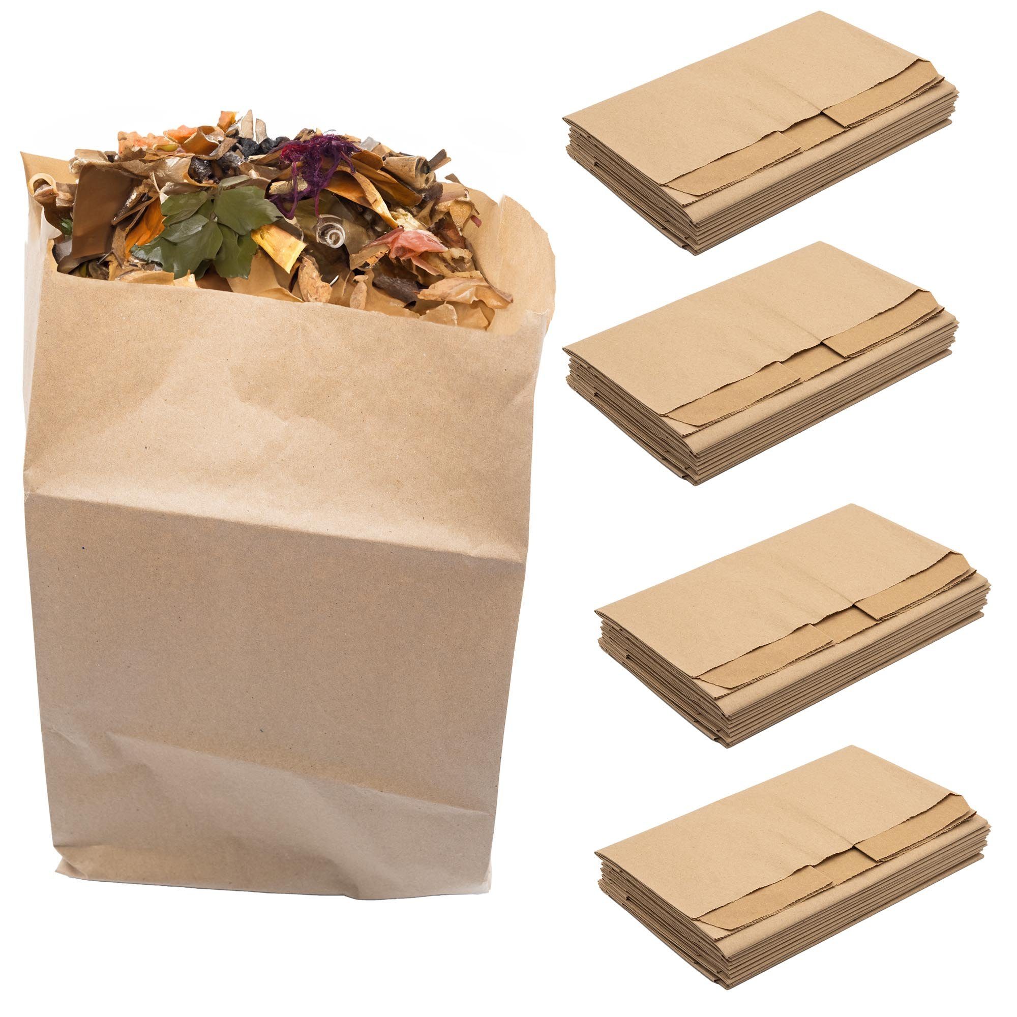 TSB Werk Мусорные урны Bio Мусорные урны Komposttüten Kompostierbar, Biobeutel, Papiertüten, Biosack