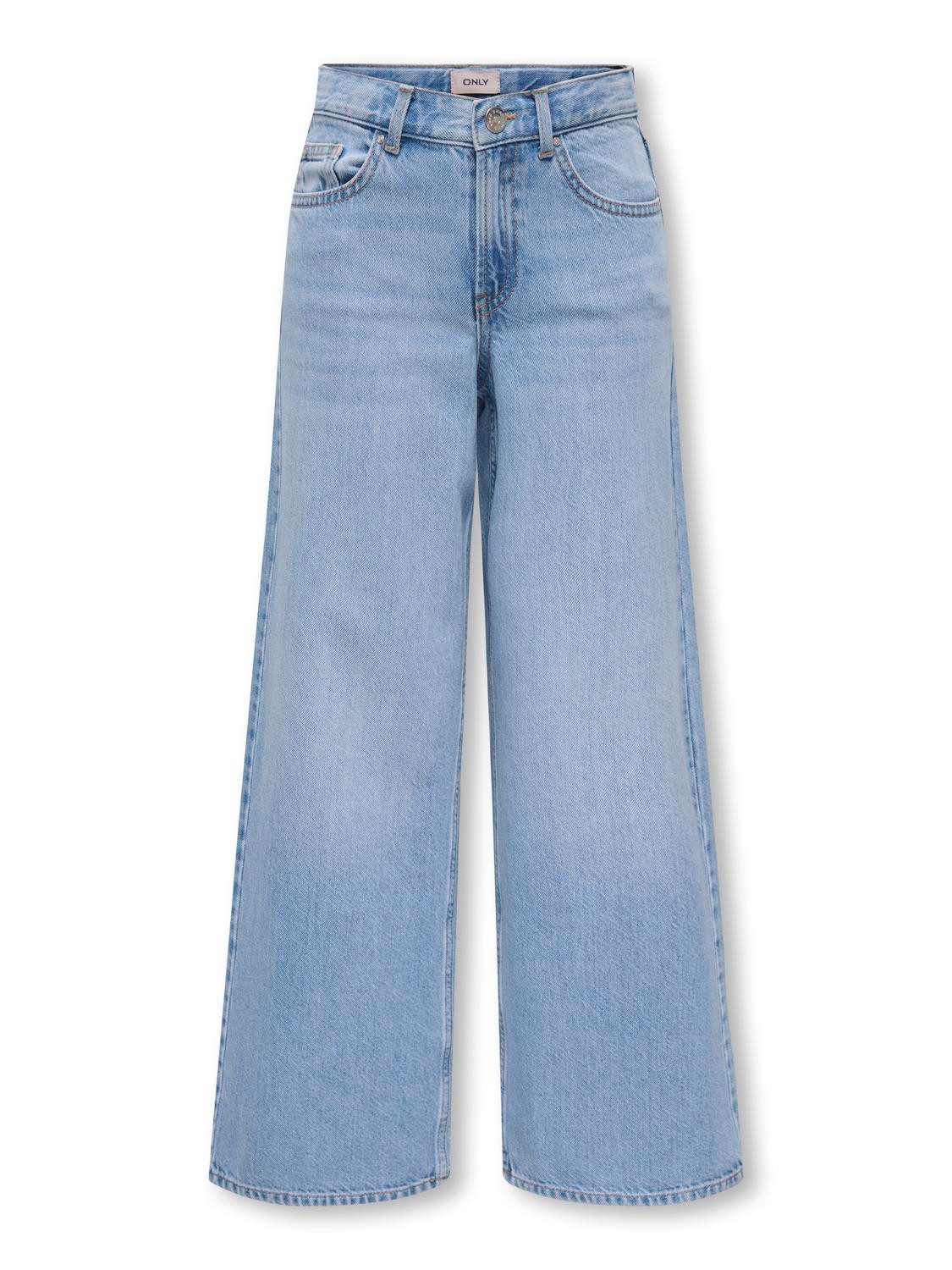 Weite Jeans KOGLOPEZ HW WIDE DNM BOX