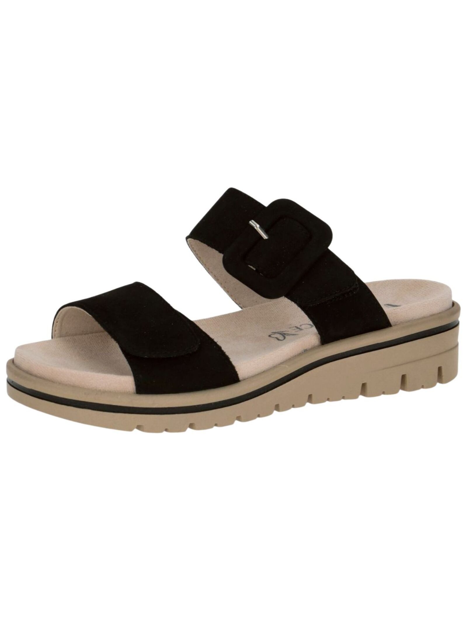 Caprice Pantoletten Nubukleder Pantolette günstig online kaufen