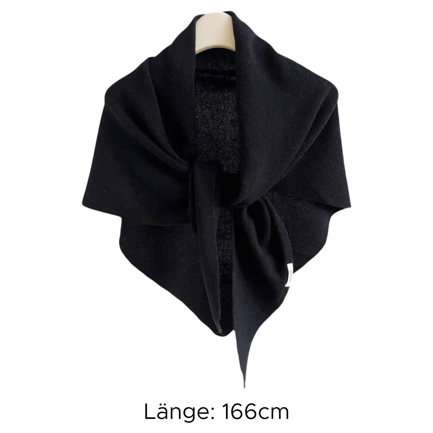 Refttenw Dreieckstuch 100% Wolle Damen Dreiecksschal, Warm Weich Unifarben günstig online kaufen