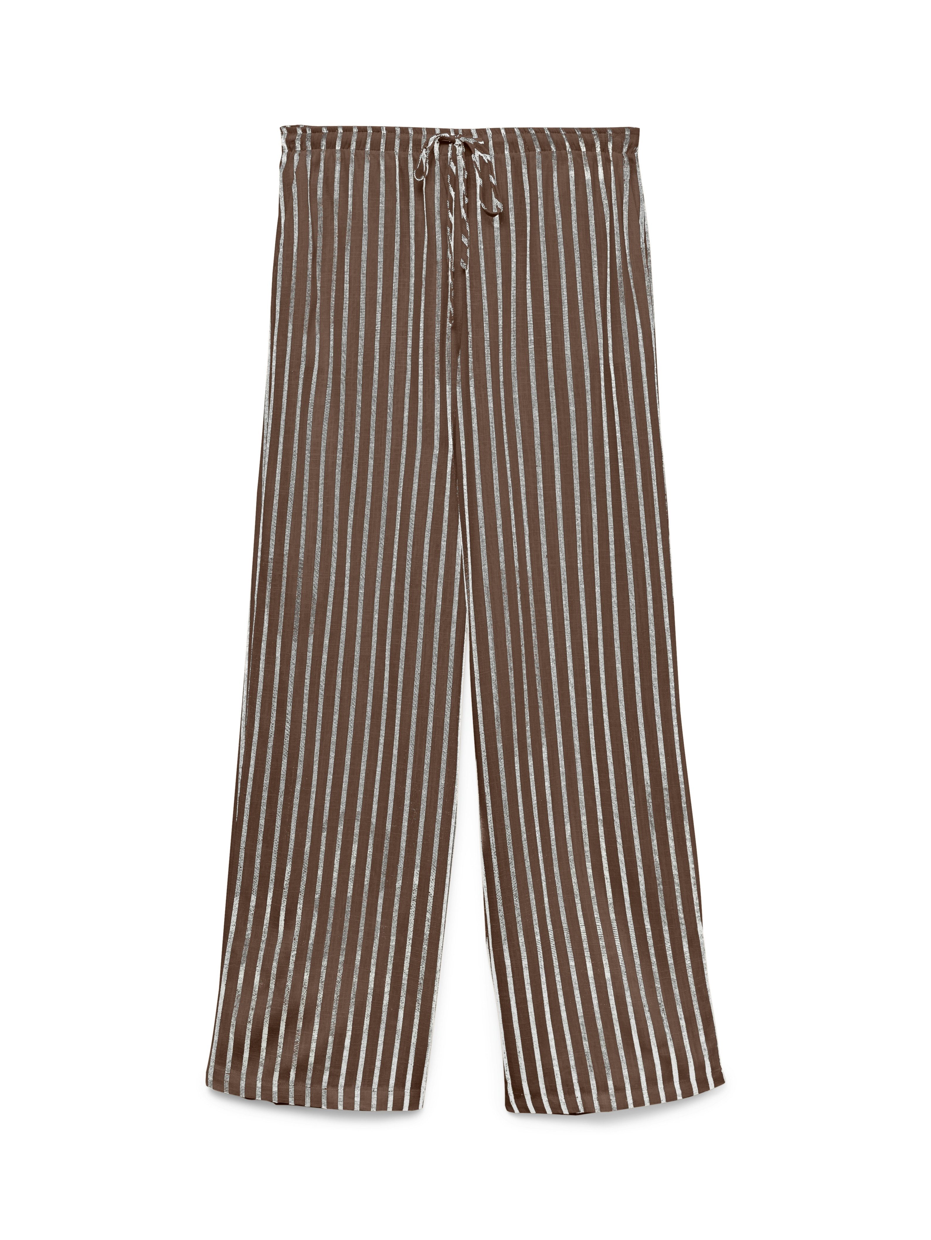 Vero Moda Schlupfhose VMROSIE MW WIDE PANT NOOS Viskosemischung, oversize – Bild 4 von 5