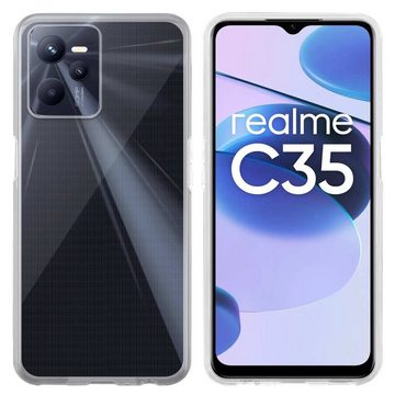 Cadorabo Handyhülle Realme C35 / Narzo 50A PRIME Realme C35 / Narzo 50A PRIME, Flexible TPU Silikon Handy Schutzhülle - Hülle - ultra slim