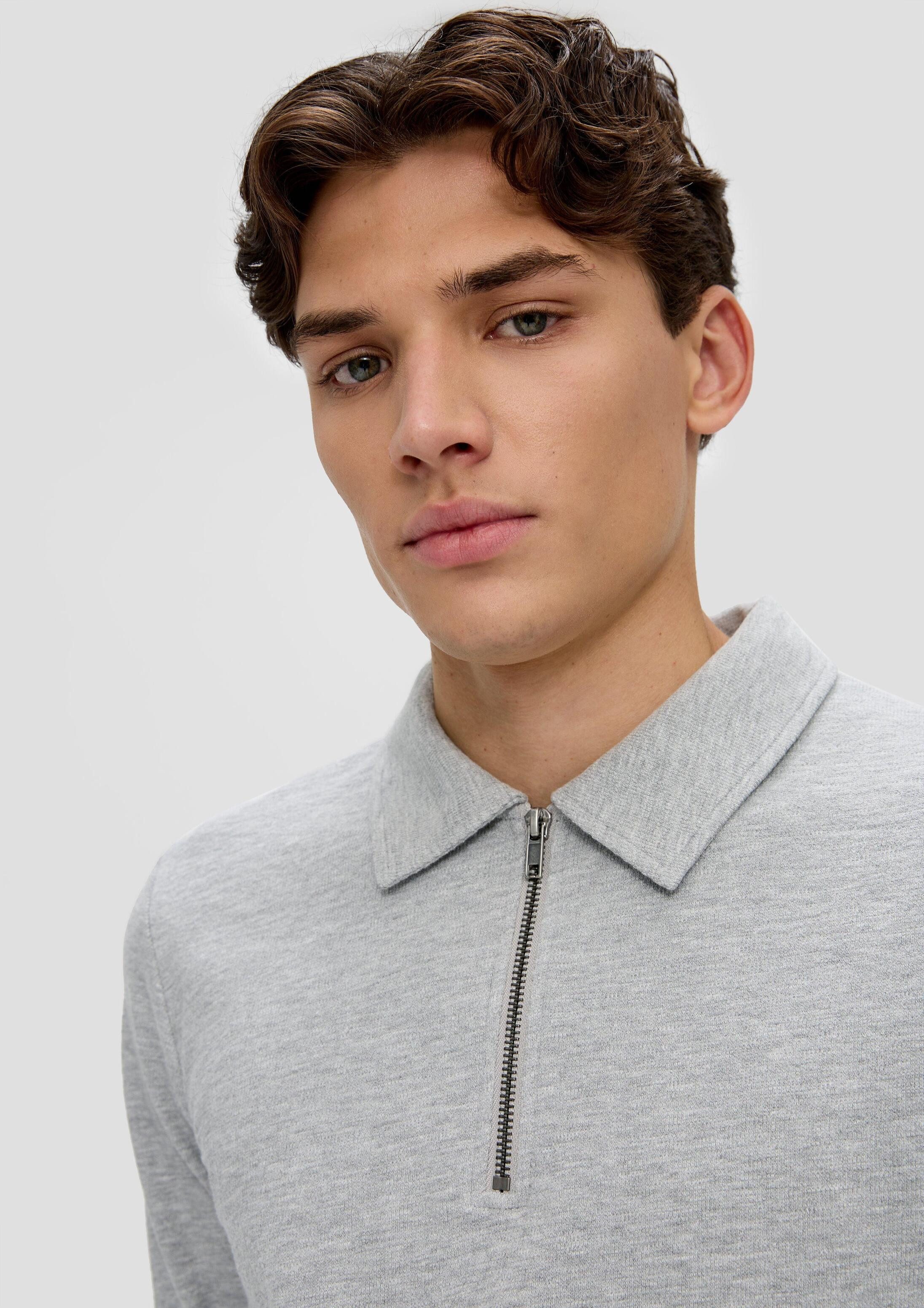 QS Langarmshirt T-Shirt Longshirt