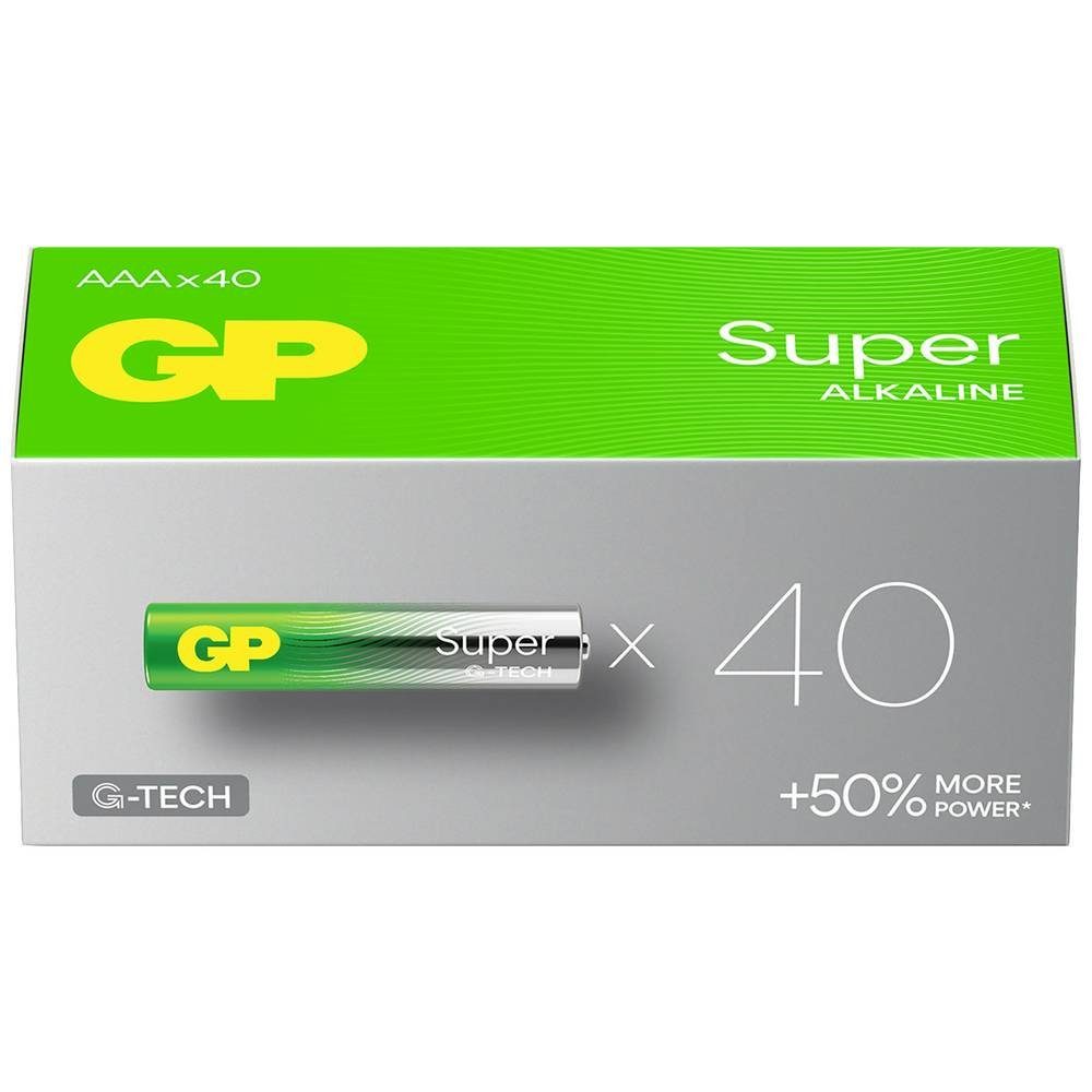 Gp Alkaline Batterien AAA Micro, LR03, 1.5V, mit neuer G-Tech Batterie
