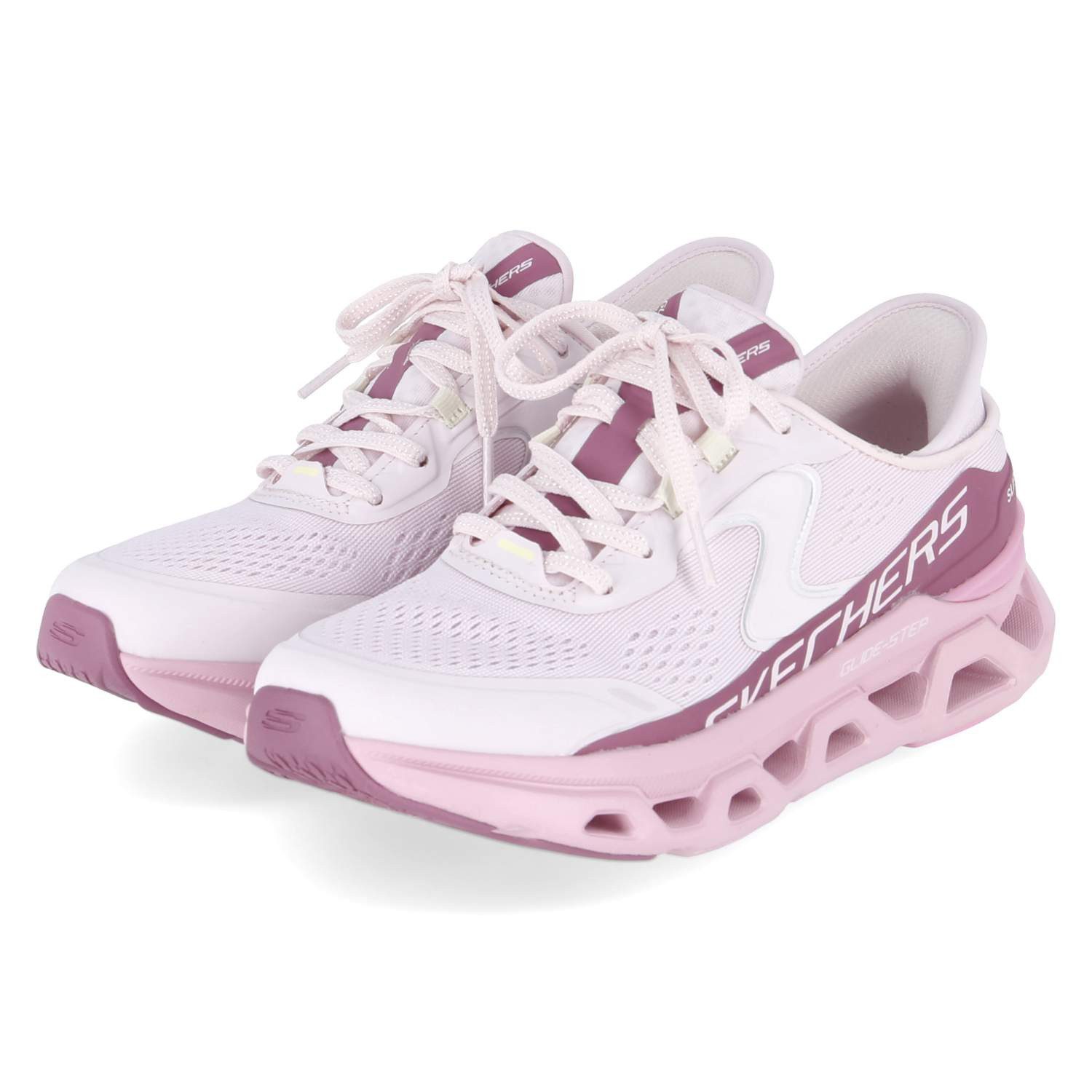 Skechers Skechers 150510 LTPK Damen Textil & Synthetik pink Schnürschuh günstig online kaufen