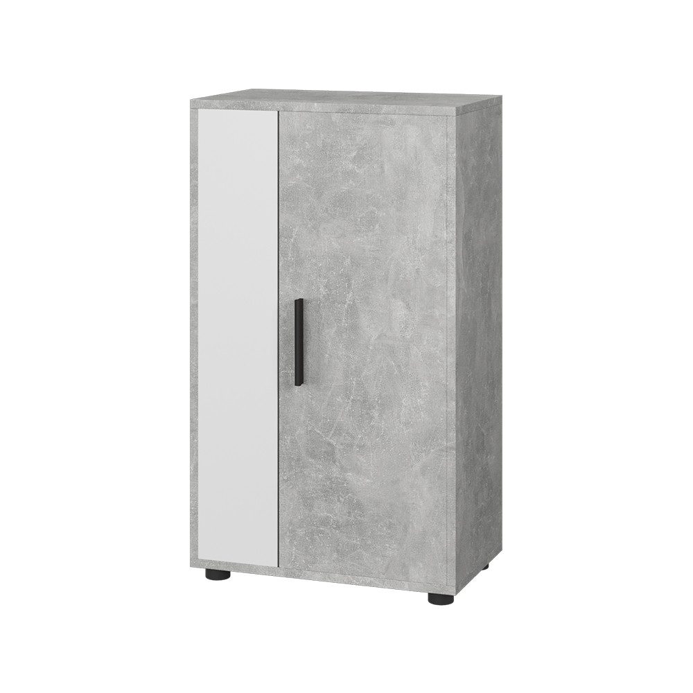 Vicco Highboard Berno, Beton/Weiß, 50.1 x günstig online kaufen
