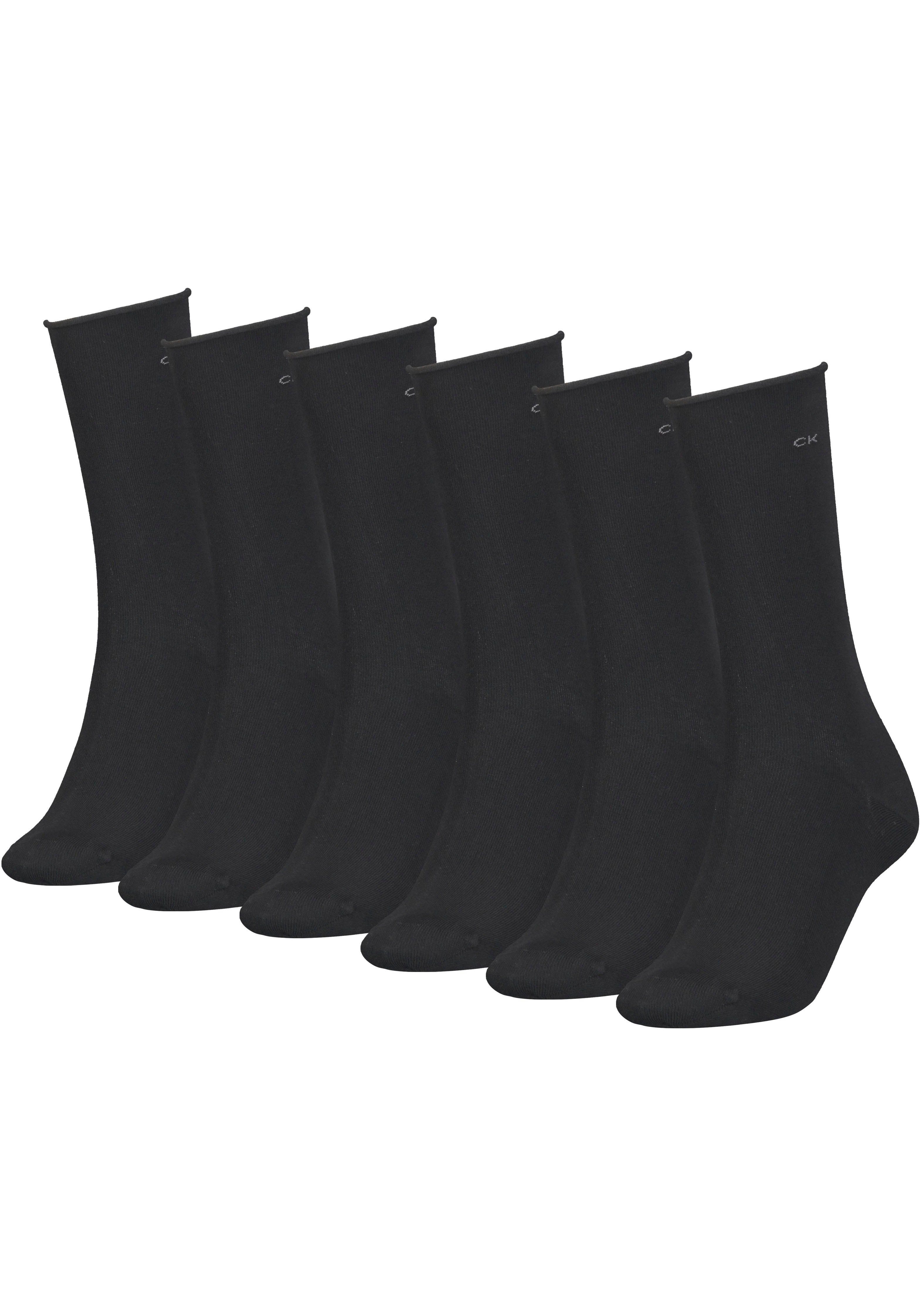 Calvin Klein Socken (Packung, 6-Paar) CALVIN KLEIN CREW SOCKS black