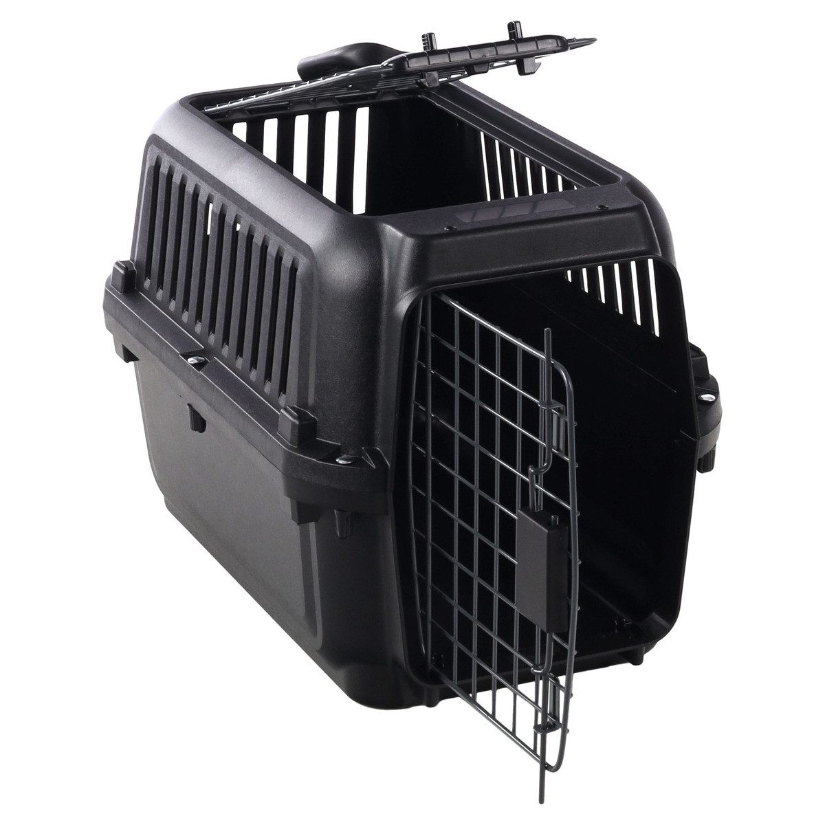 Flamingo Hunde-Transportbox Transportbox Naomi schwarz