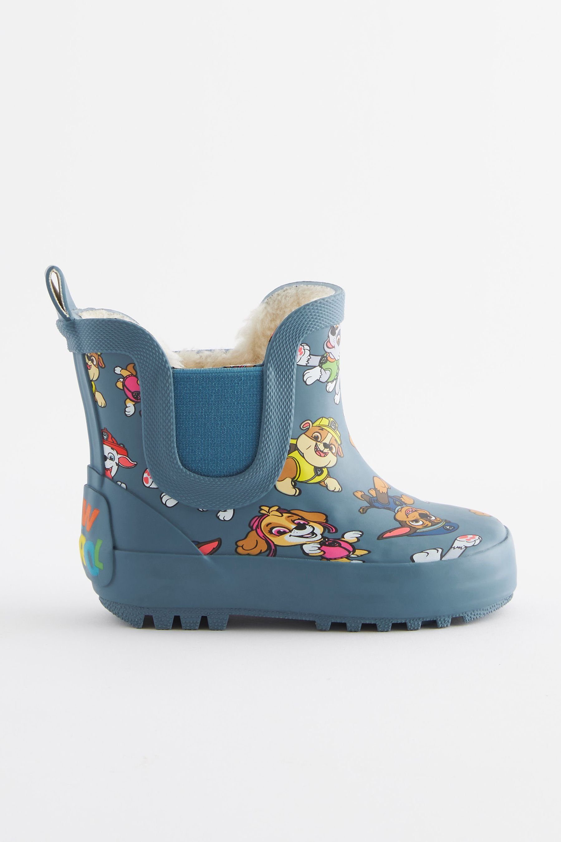 Next Knöchelhohe Gummistiefel mit warmem Futter Gummistiefel (1-tlg) PAW Patrol Blue