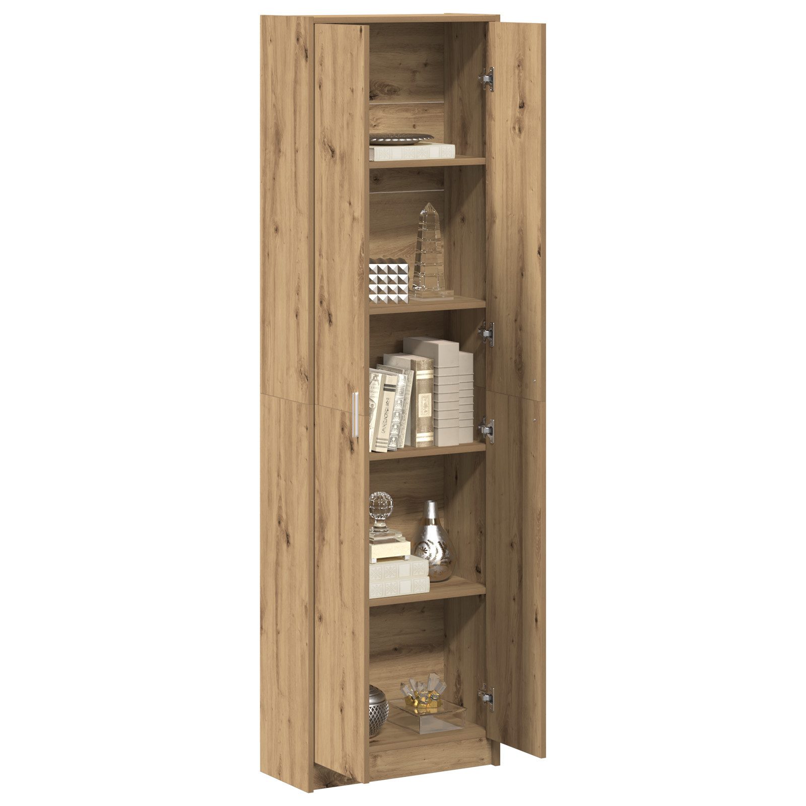 vidaXL Kleiderschrank Garderobe Eiche 55x25x189 cm günstig online kaufen