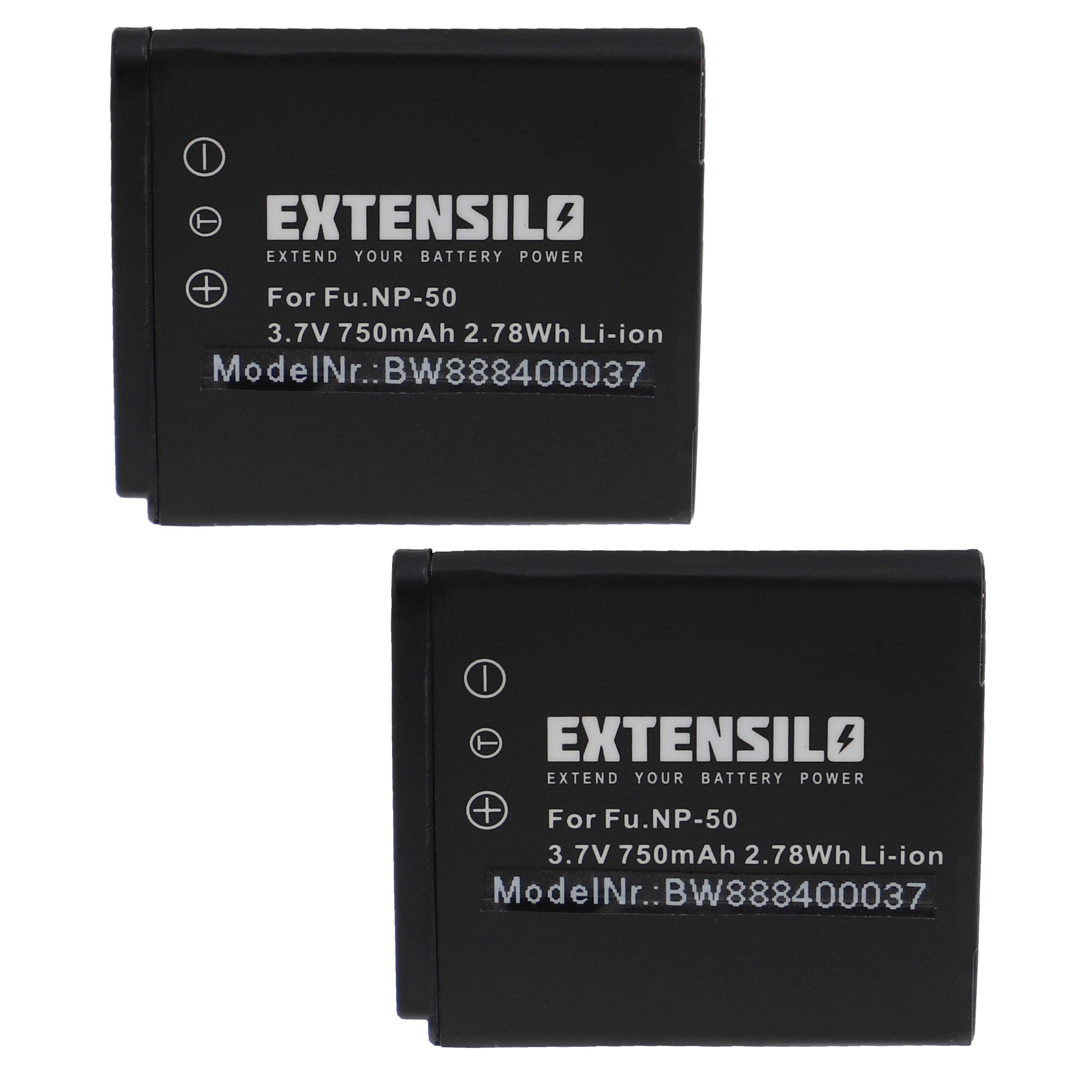 E840s, Extensilo mit V) Kamera-Akku Imaging G1, 750 G2 E840, General G3, (3,7 kompatibel mAh G3WP, Li-Ion