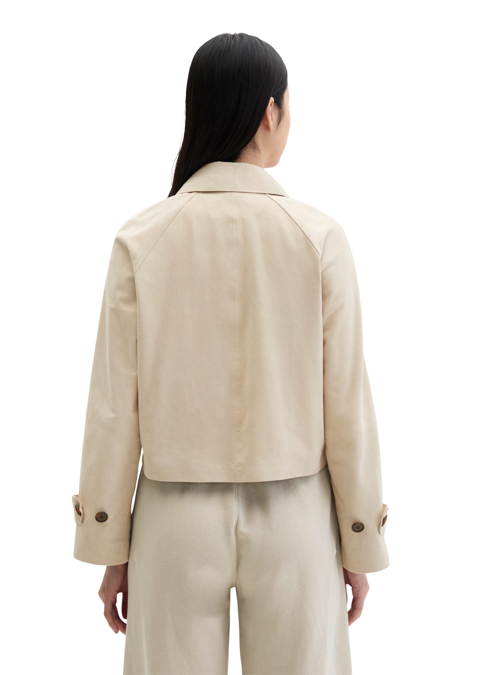 Marc O'Polo Lederjacke aus softem Ziegenleder