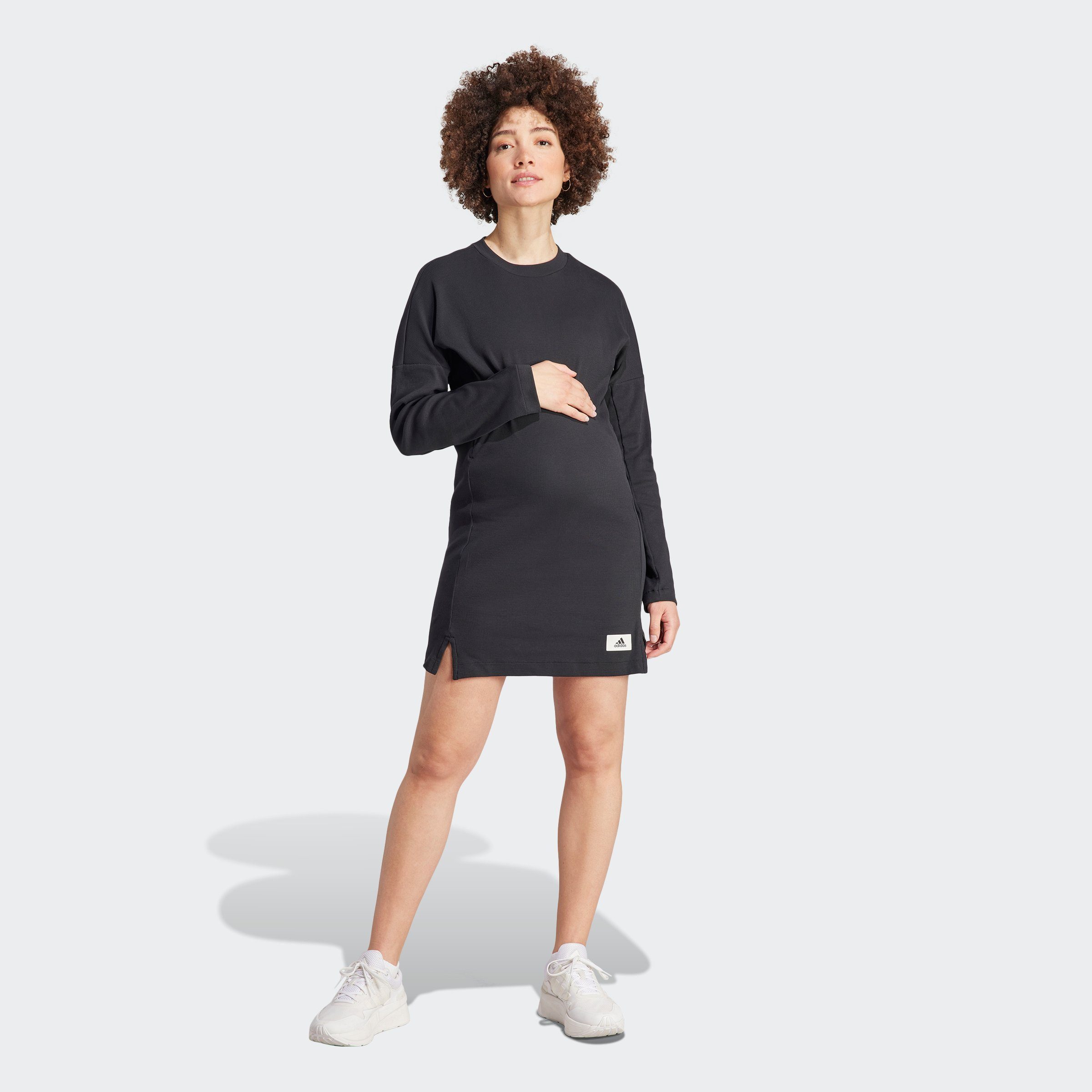 Black KLEID Sportswear UMSTANDSMODE – adidas Shirtkleid