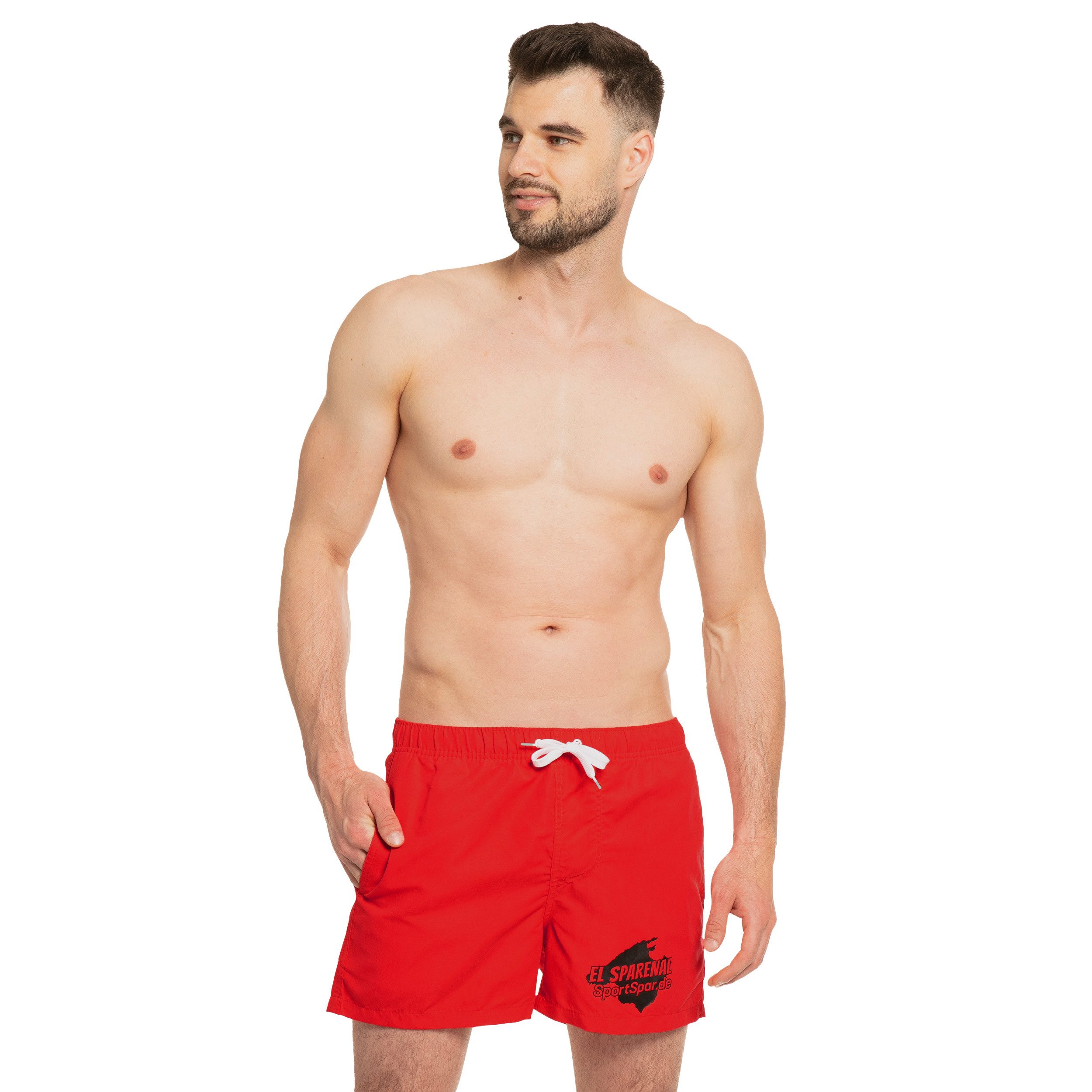 SportSpar Badeshorts SportSpar.de "El Sparenal" Herren Badehose schnell tro günstig online kaufen