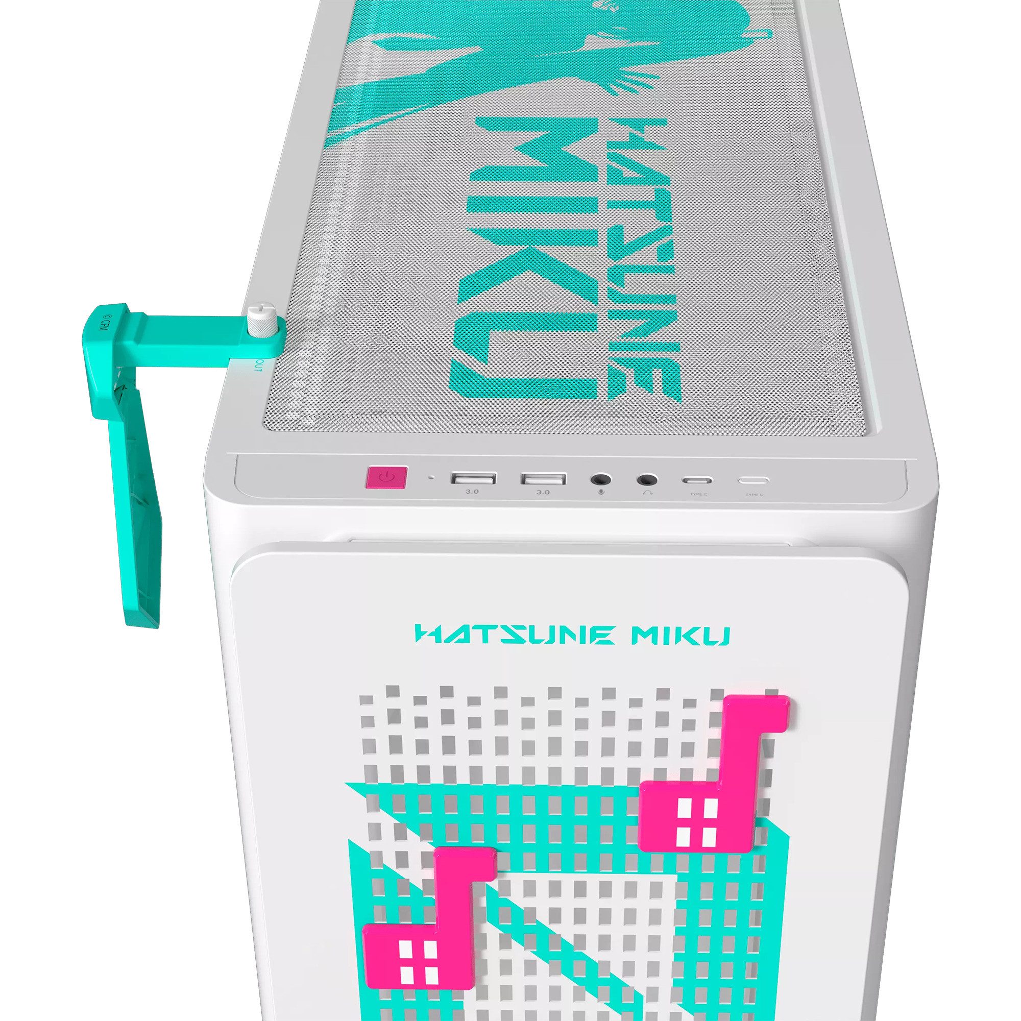 Asus PC-Gehäuse ASUS A23 Hatsune Miku Edition, Tower-Gehäuse