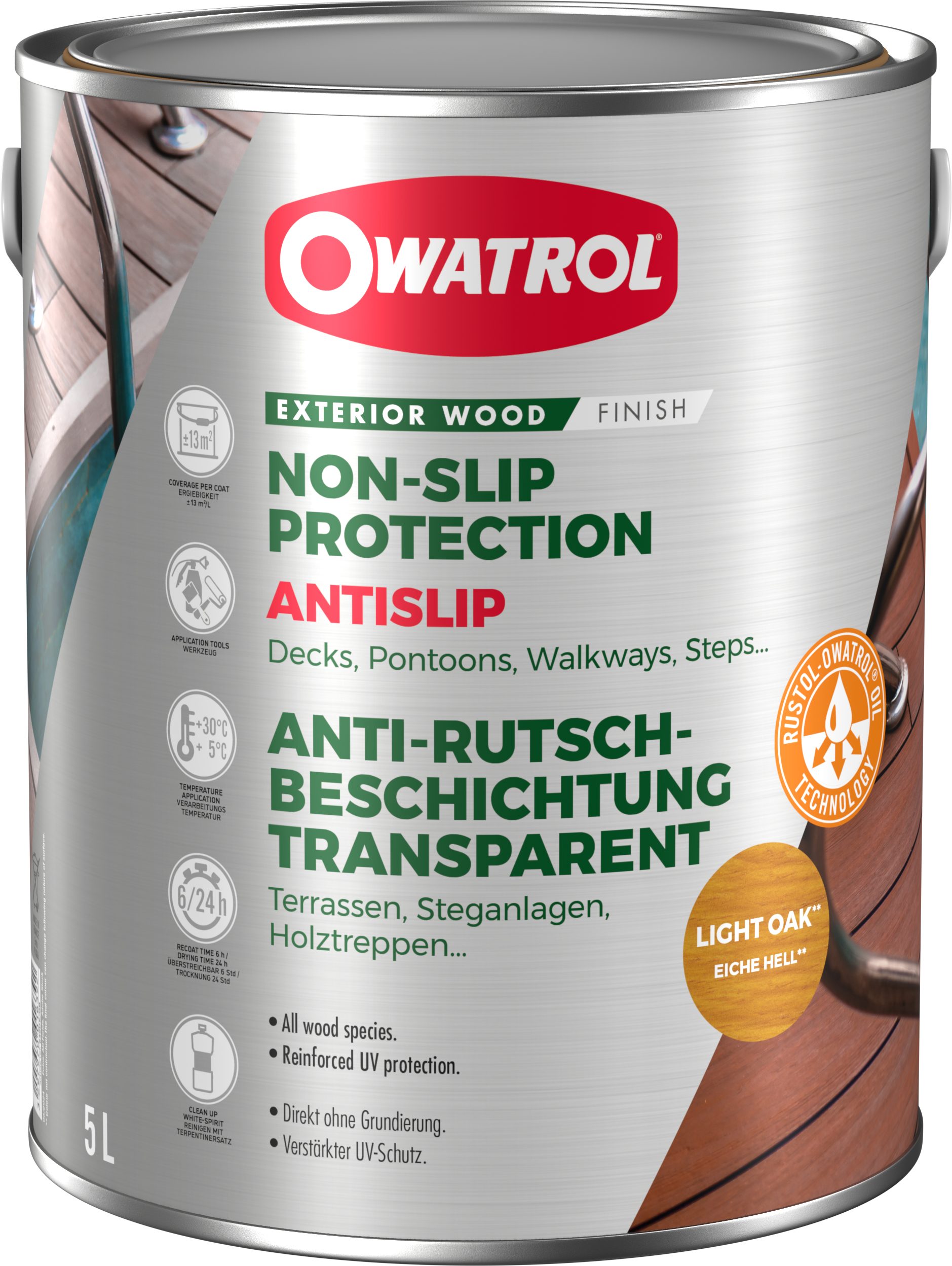 OWATROL Holzöl Antislip