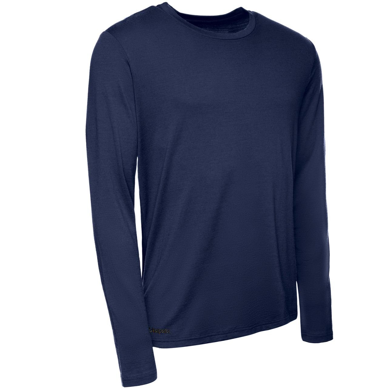 Kaipara - Merino 200g aus Germany warm Herren-Unterhemd reiner (1-St) Blau Merinowolle Sportswear Unterhemd in Regularfit Merino Made