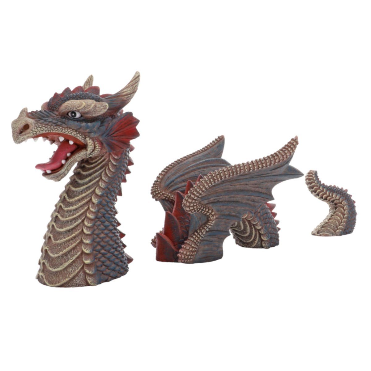 Aquariendeko Red Dragon 1 mystische Aquariendekoration