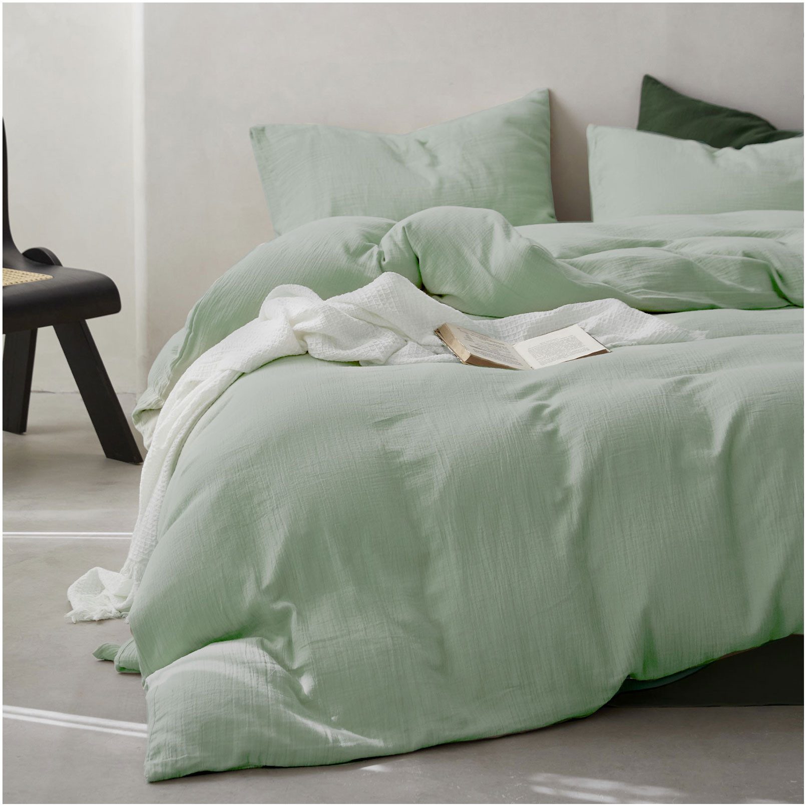 KEAYOO Bettwäsche SBD Double Gauze, Baumwolle, günstig online kaufen