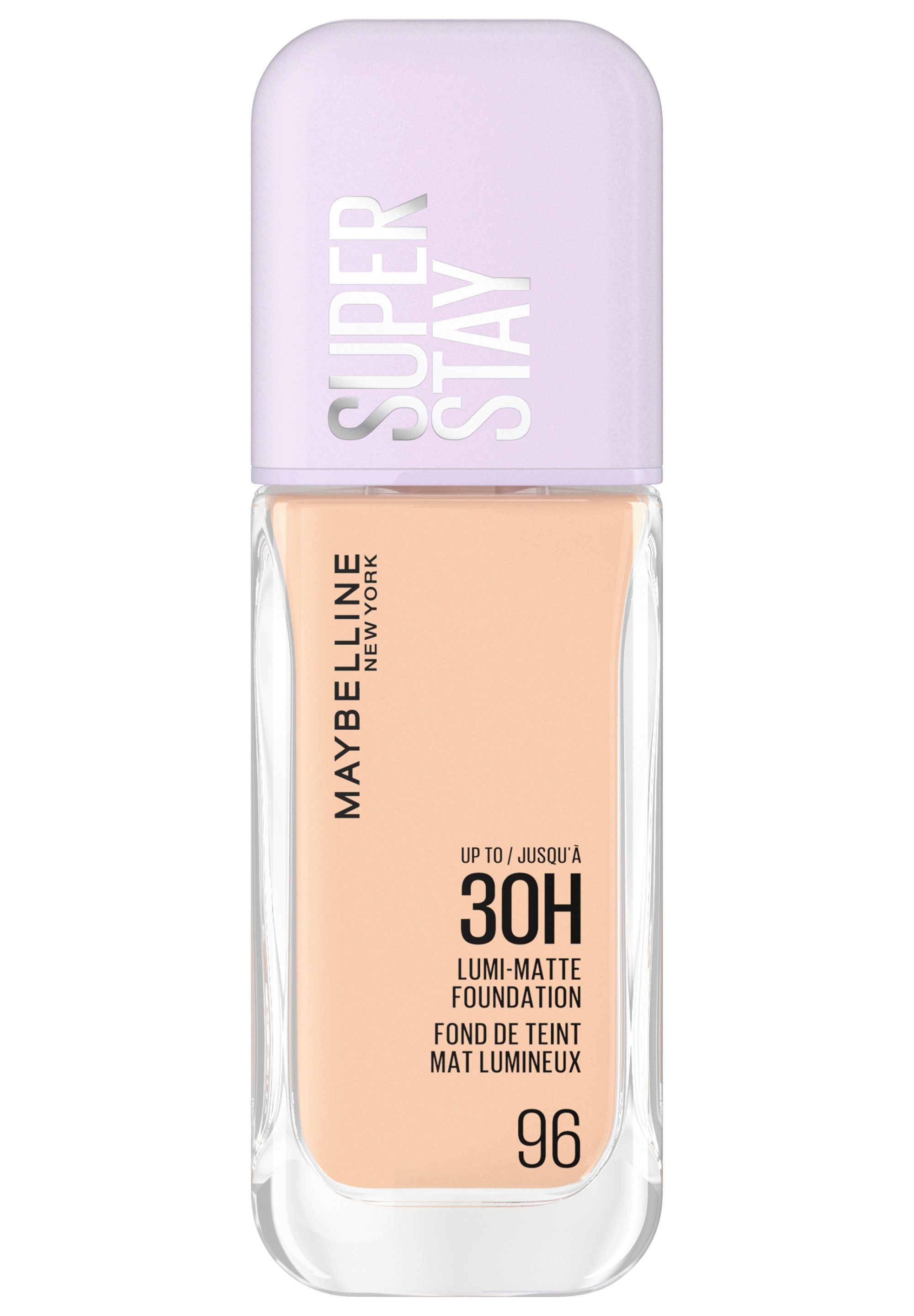 MAYBELLINE NEW YORK Foundation SUPER STAY LUMI MATTE FOUNDATION, mittlere bis hohe Deckkraft, ultra-frisches mattes Finish