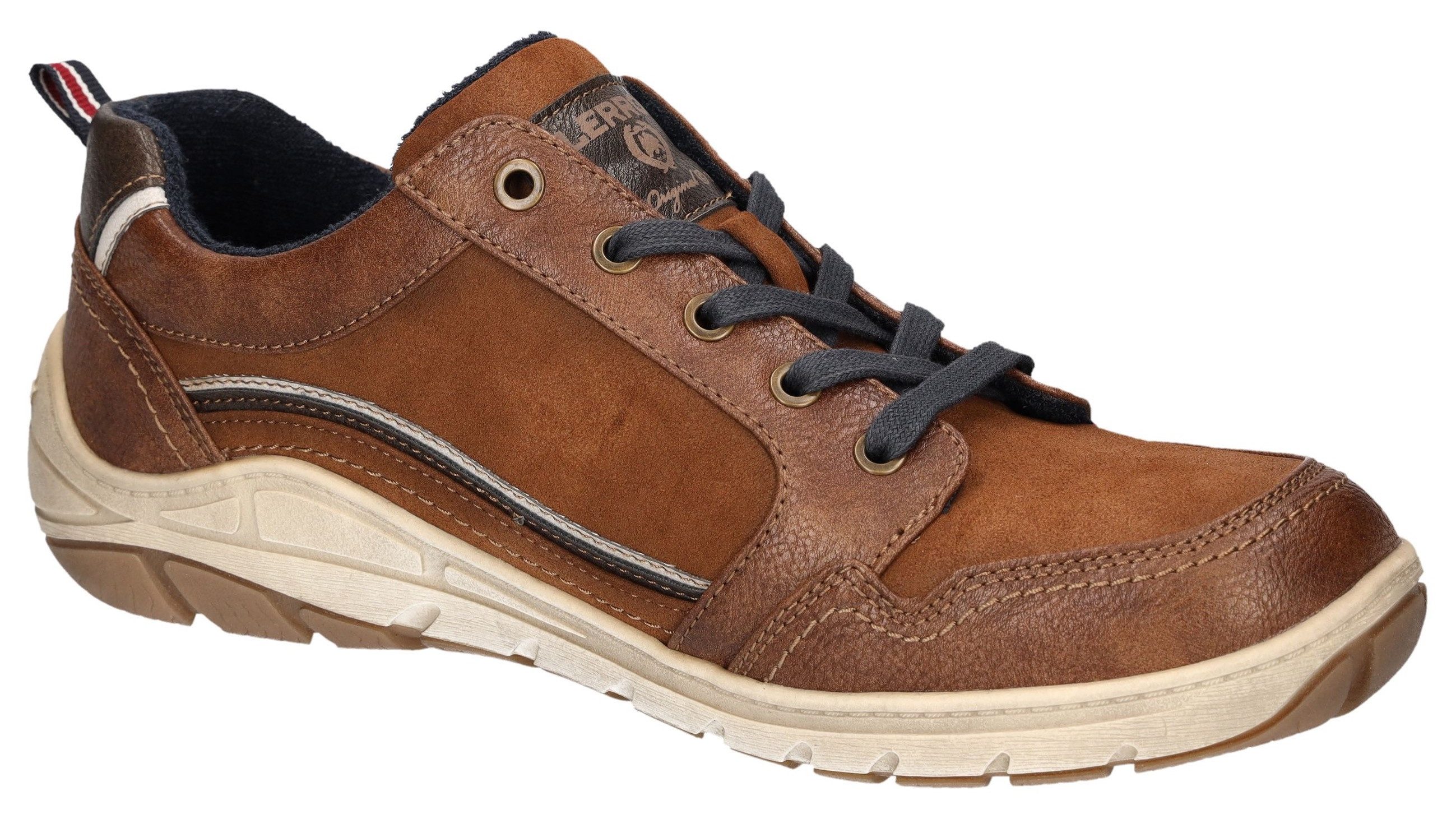 LERROS Sneaker Schnürschuh, Freizeitschuh, Halbschuh mit Reißverschluss