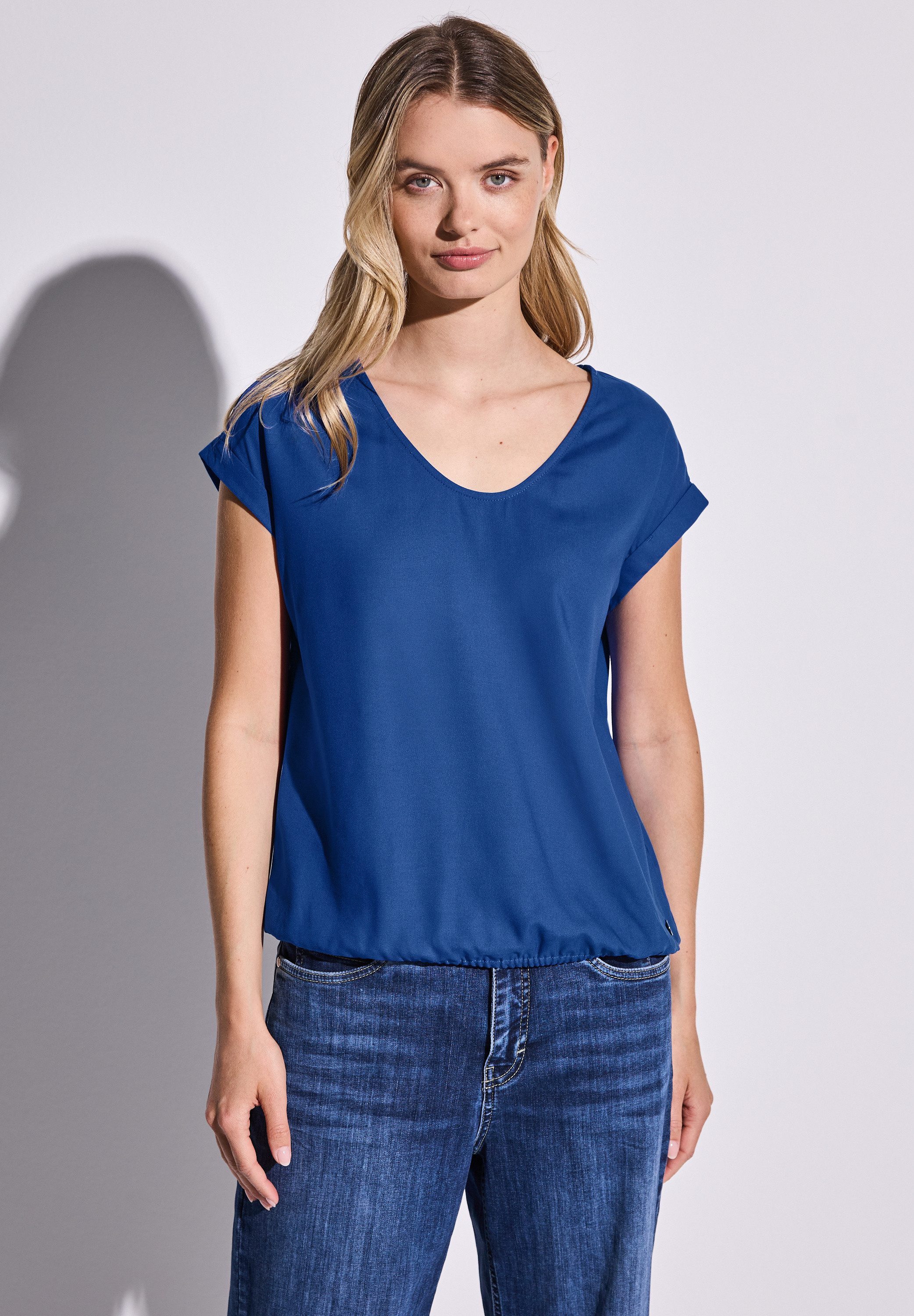 STREET ONE Hemdbluse, aus softer Viskose günstig online kaufen