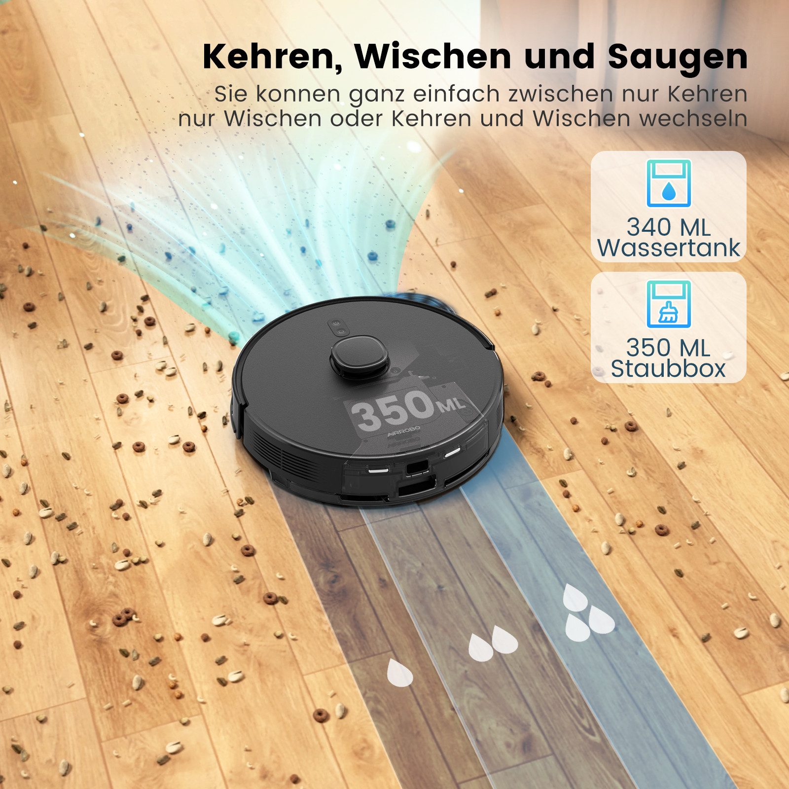 AIRROBO T20 Saugroboter mit Absaugstation - Bild 5