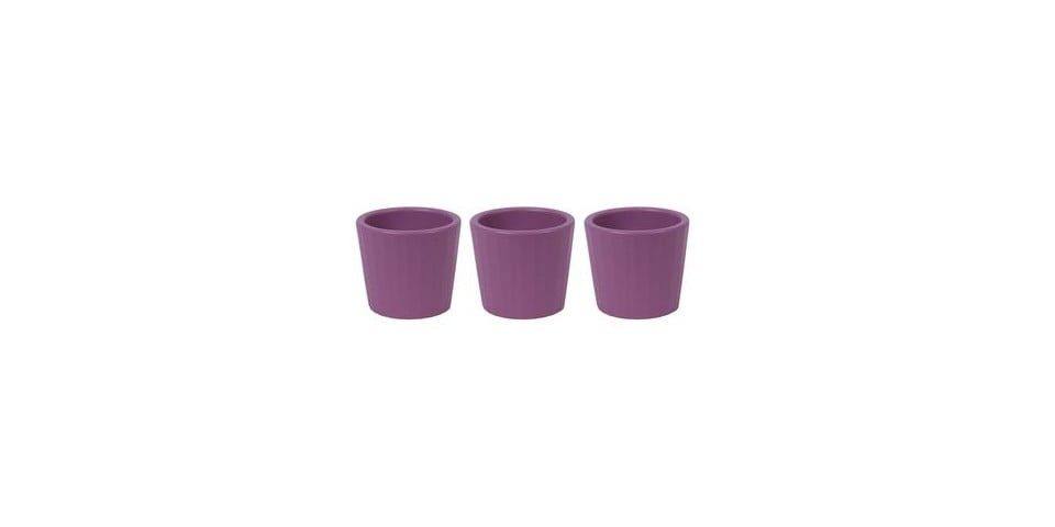 Hamiplant Blumentopf Übertopf Keramik Ø 7 x 10 cm lila