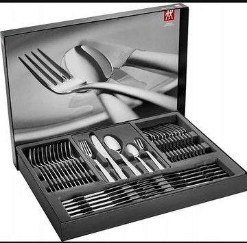 Zwilling Besteck-Set ZWILLING Roseland Besteckset poliert 60 tlg.Menübesteck Edelstahl (60-tlg), 18/10 Edelstahl